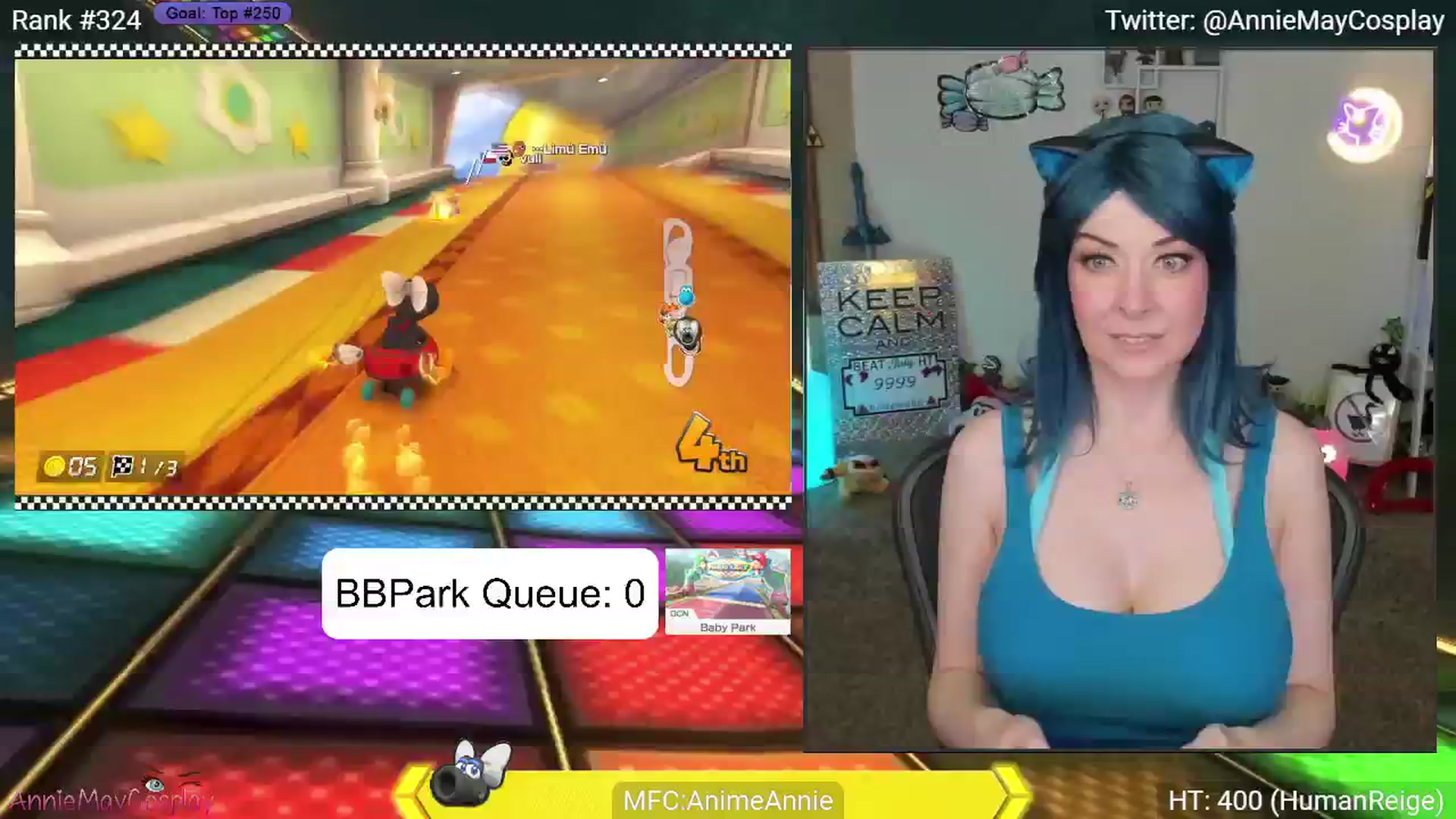 Gallery image thumbnail from AnimeAnnie's myfreecams stream on, 08/01/2024, 03:11 image 11 of 20