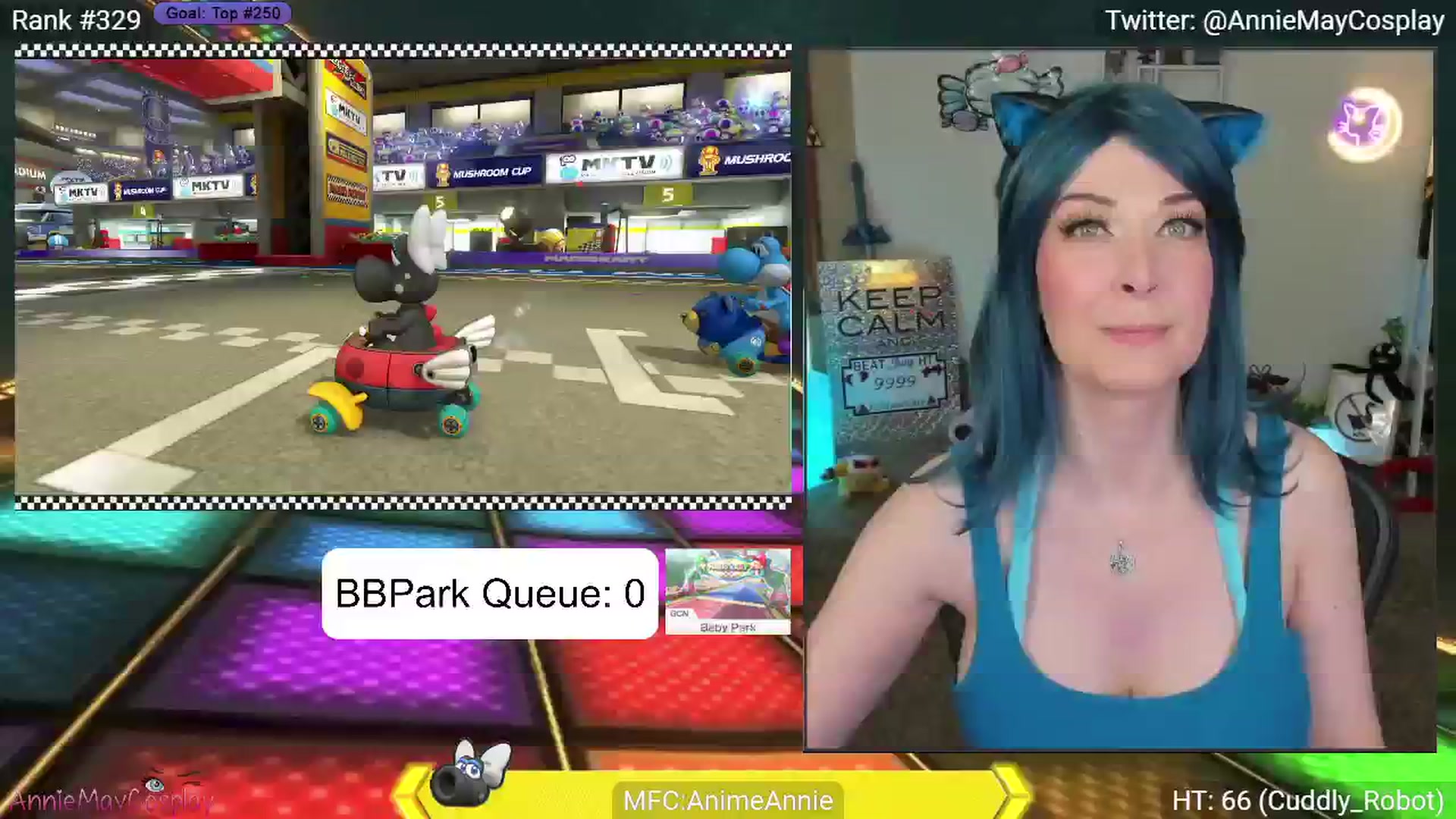 Gallery image thumbnail from AnimeAnnie's myfreecams stream on, 08/01/2024, 03:11 image 6 of 20