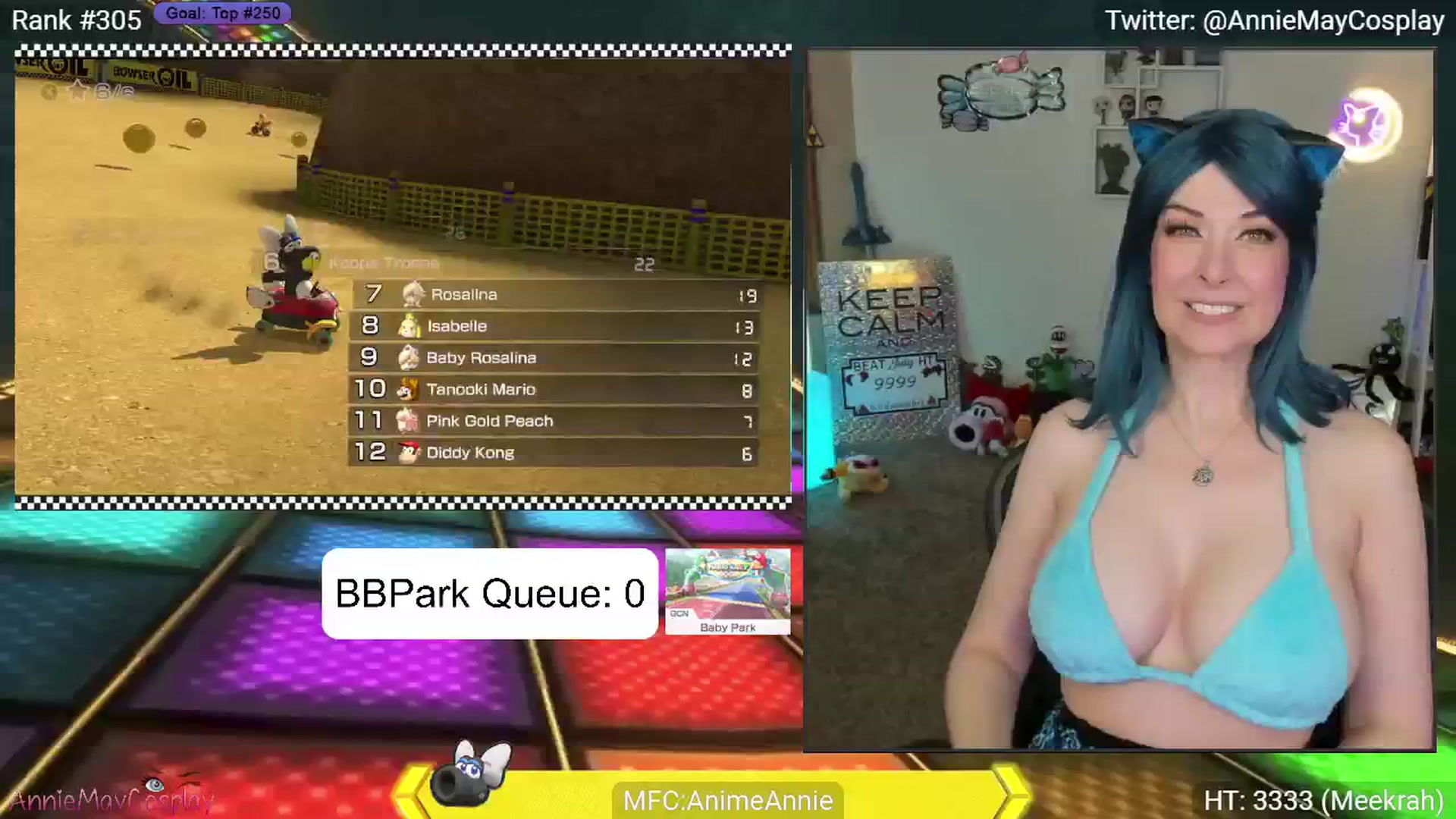 Gallery image thumbnail from AnimeAnnie's myfreecams stream on, 08/01/2024, 03:11 image 15 of 20
