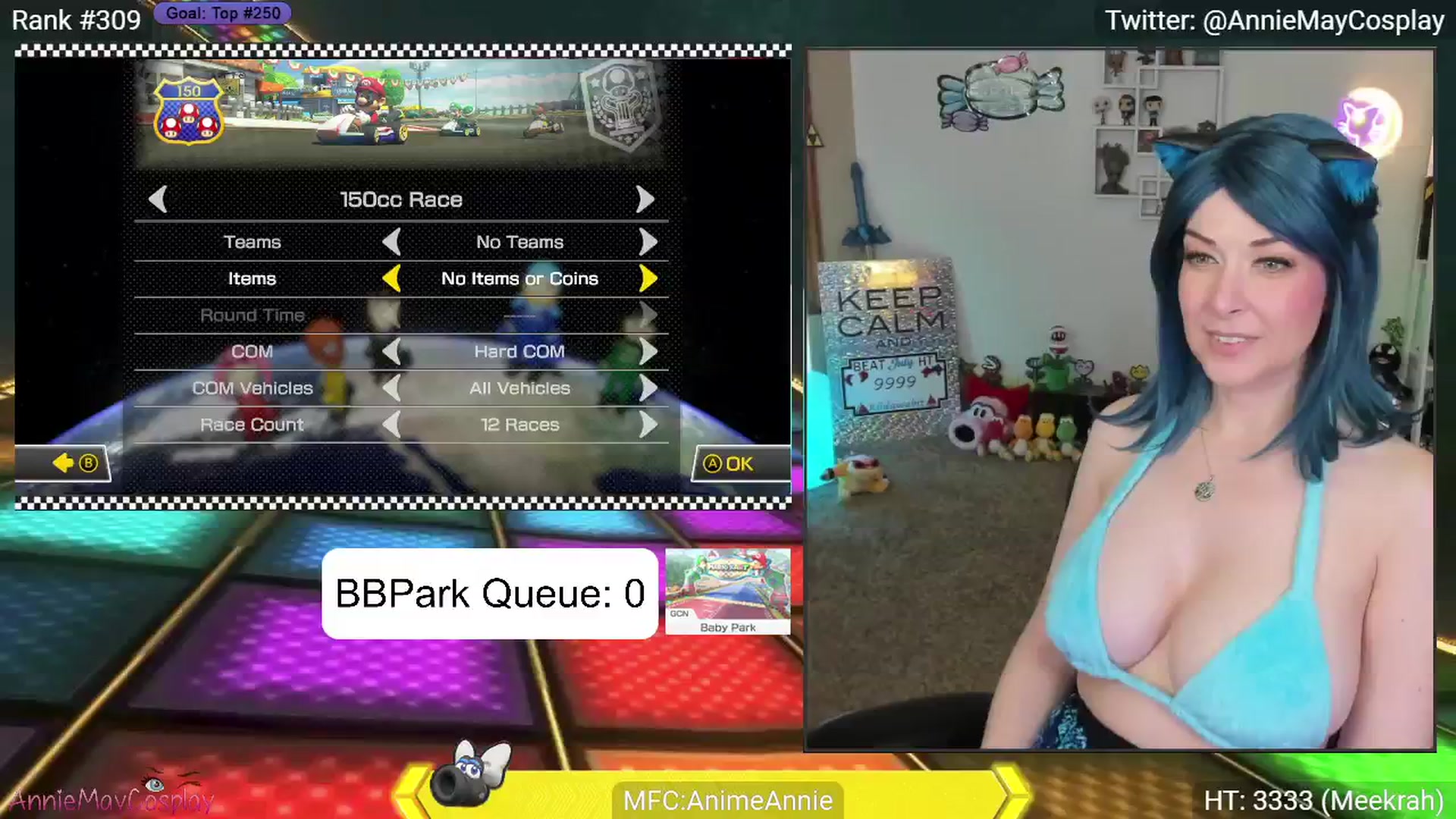 Gallery image thumbnail from AnimeAnnie's myfreecams stream on, 08/01/2024, 03:11 image 13 of 20