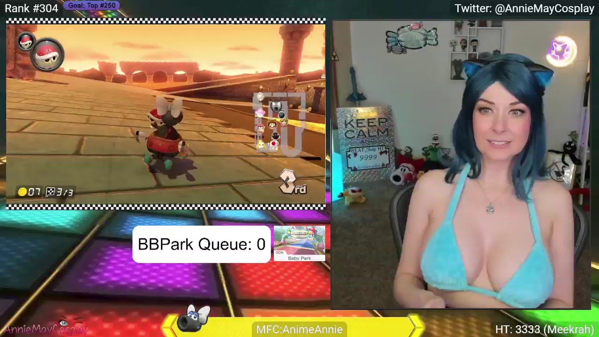 Gallery image thumbnail from AnimeAnnie's myfreecams stream on, 08/01/2024, 03:11 image 20 of 20