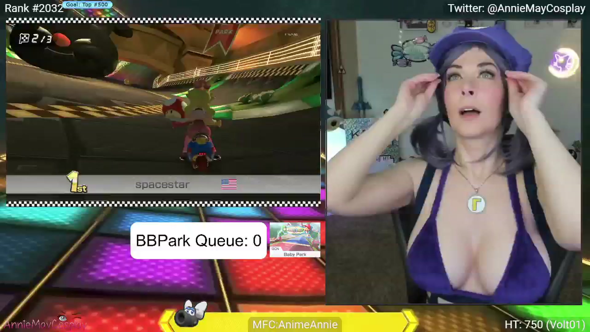 Gallery image thumbnail from AnimeAnnie's myfreecams stream on, 08/07/2024, 03:21 image 8 of 20