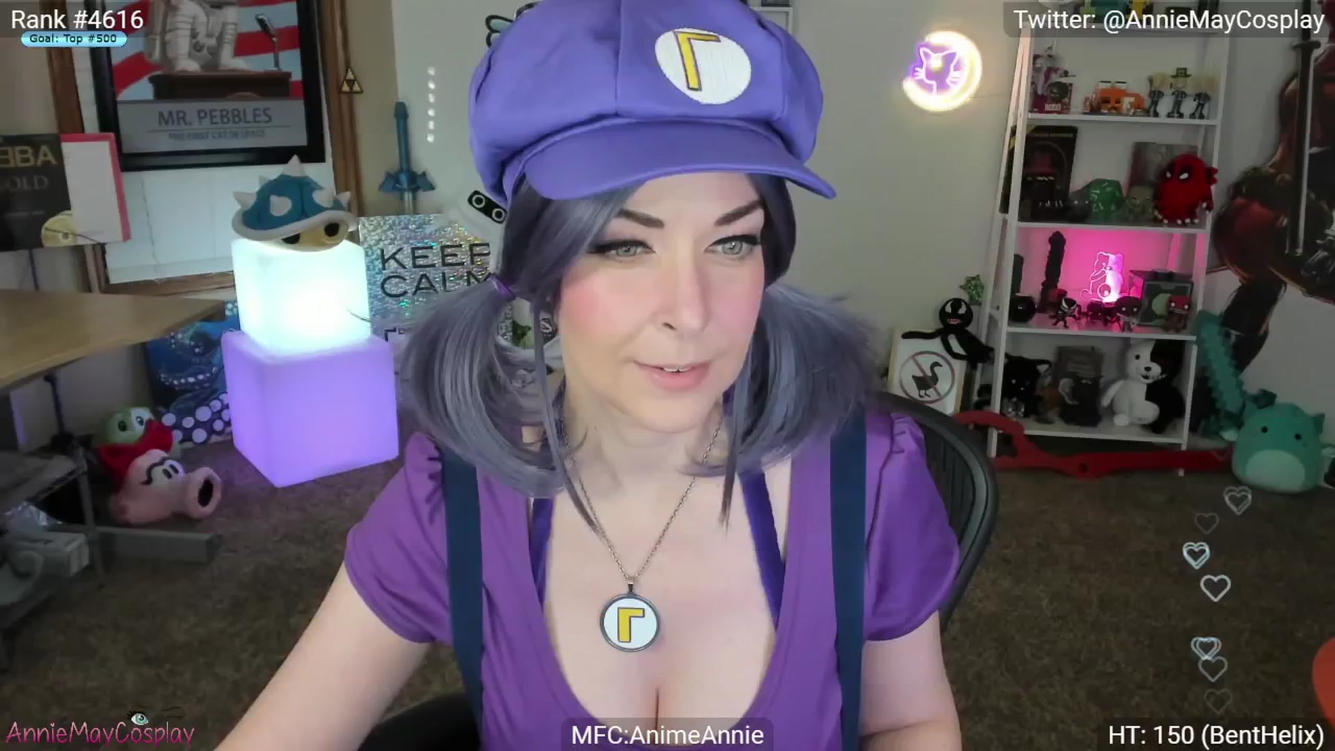 Gallery image thumbnail from AnimeAnnie's myfreecams stream on, 08/07/2024, 03:21 image 2 of 20