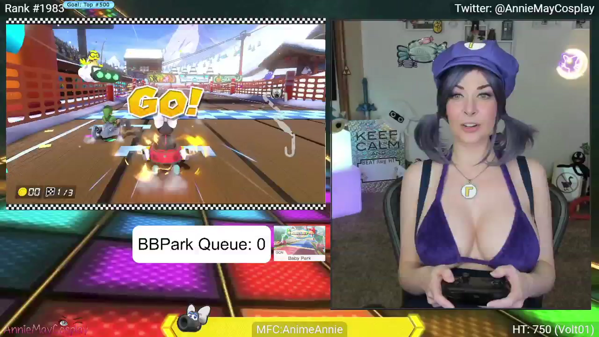 Gallery image thumbnail from AnimeAnnie's myfreecams stream on, 08/07/2024, 03:21 image 10 of 20