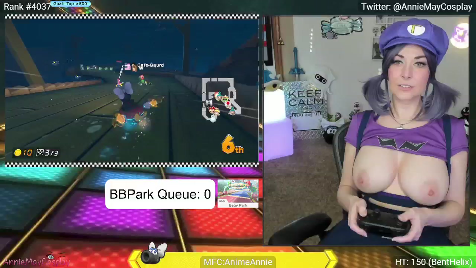 Gallery image thumbnail from AnimeAnnie's myfreecams stream on, 08/07/2024, 03:21 image 4 of 20
