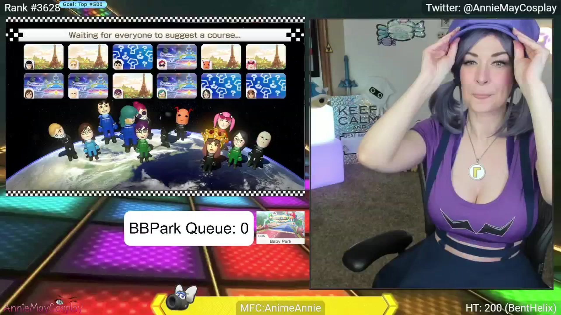 Gallery image thumbnail from AnimeAnnie's myfreecams stream on, 08/07/2024, 03:21 image 5 of 20