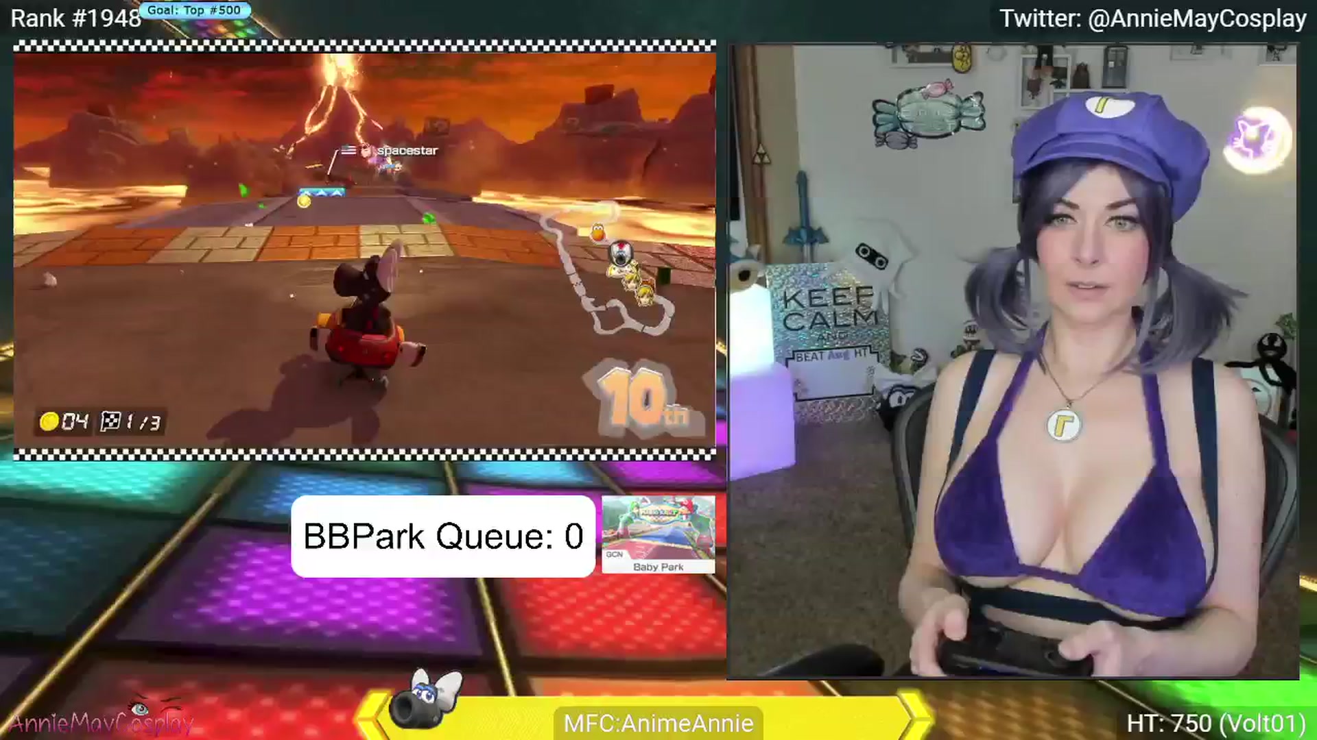 Gallery image thumbnail from AnimeAnnie's myfreecams stream on, 08/07/2024, 03:21 image 11 of 20