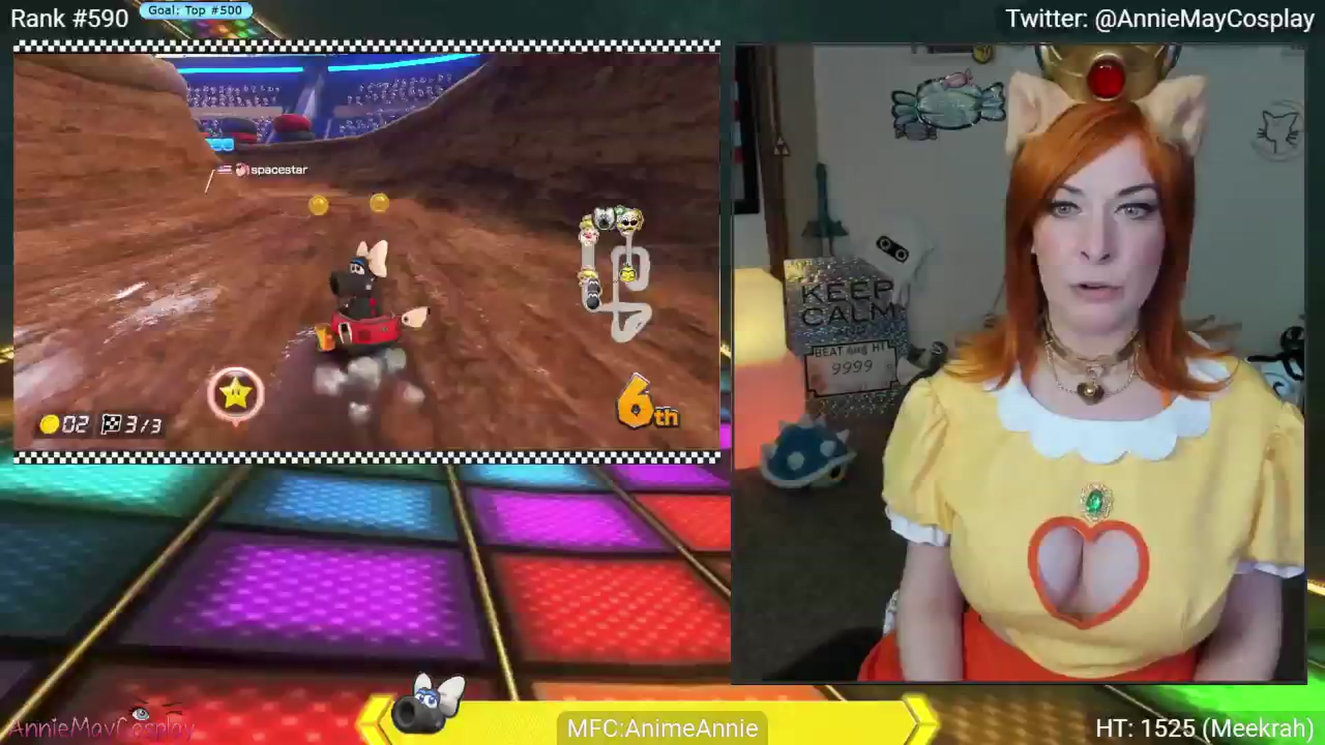 Gallery image thumbnail from AnimeAnnie's myfreecams stream on, 08/25/2024, 04:04 image 11 of 20