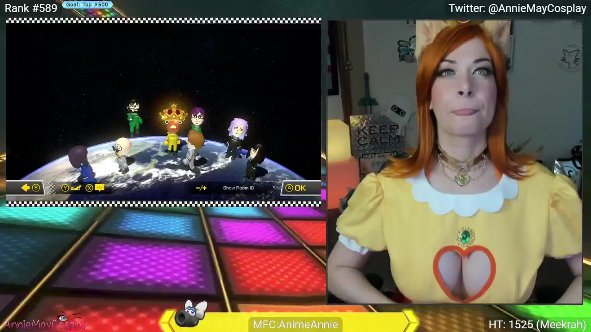 Gallery image thumbnail from AnimeAnnie's myfreecams stream on, 08/25/2024, 04:04 image 12 of 20