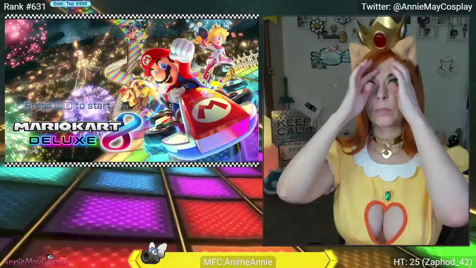 Gallery image thumbnail from AnimeAnnie's myfreecams stream on, 08/25/2024, 04:04 image 2 of 20