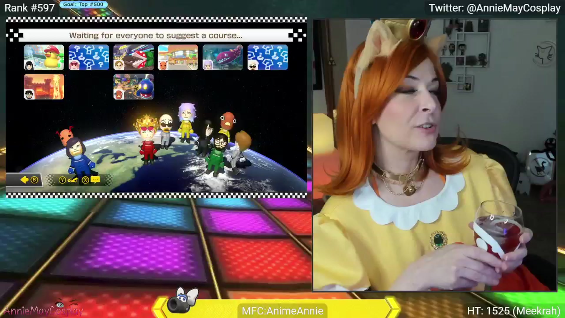 Gallery image thumbnail from AnimeAnnie's myfreecams stream on, 08/25/2024, 04:04 image 7 of 20