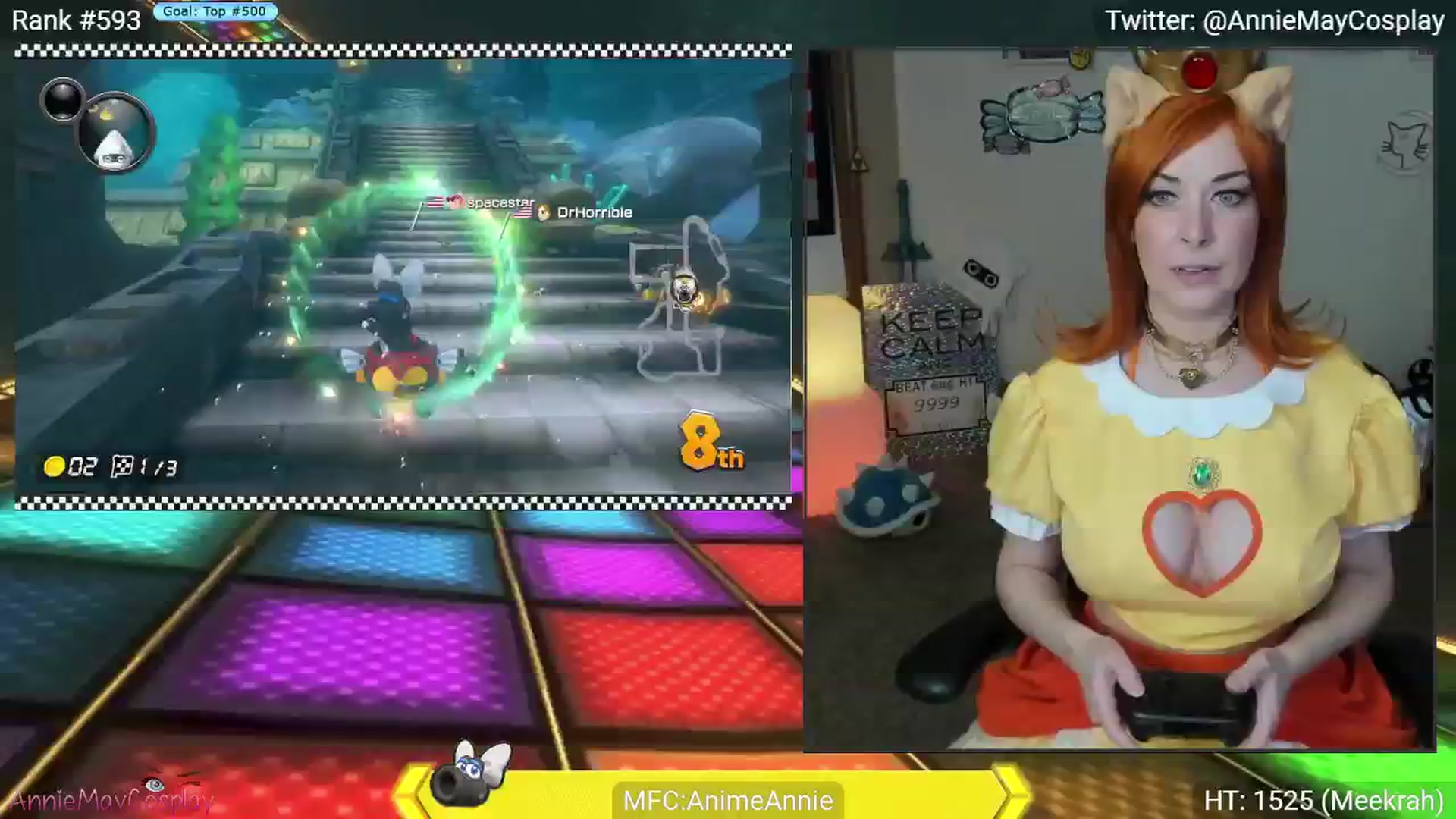Gallery image thumbnail from AnimeAnnie's myfreecams stream on, 08/25/2024, 04:04 image 9 of 20