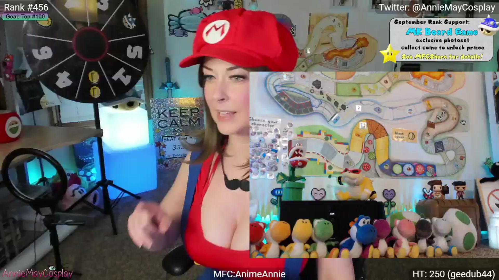 Gallery image thumbnail from AnimeAnnie's myfreecams stream on, 09/03/2024, 04:08 image 1 of 20