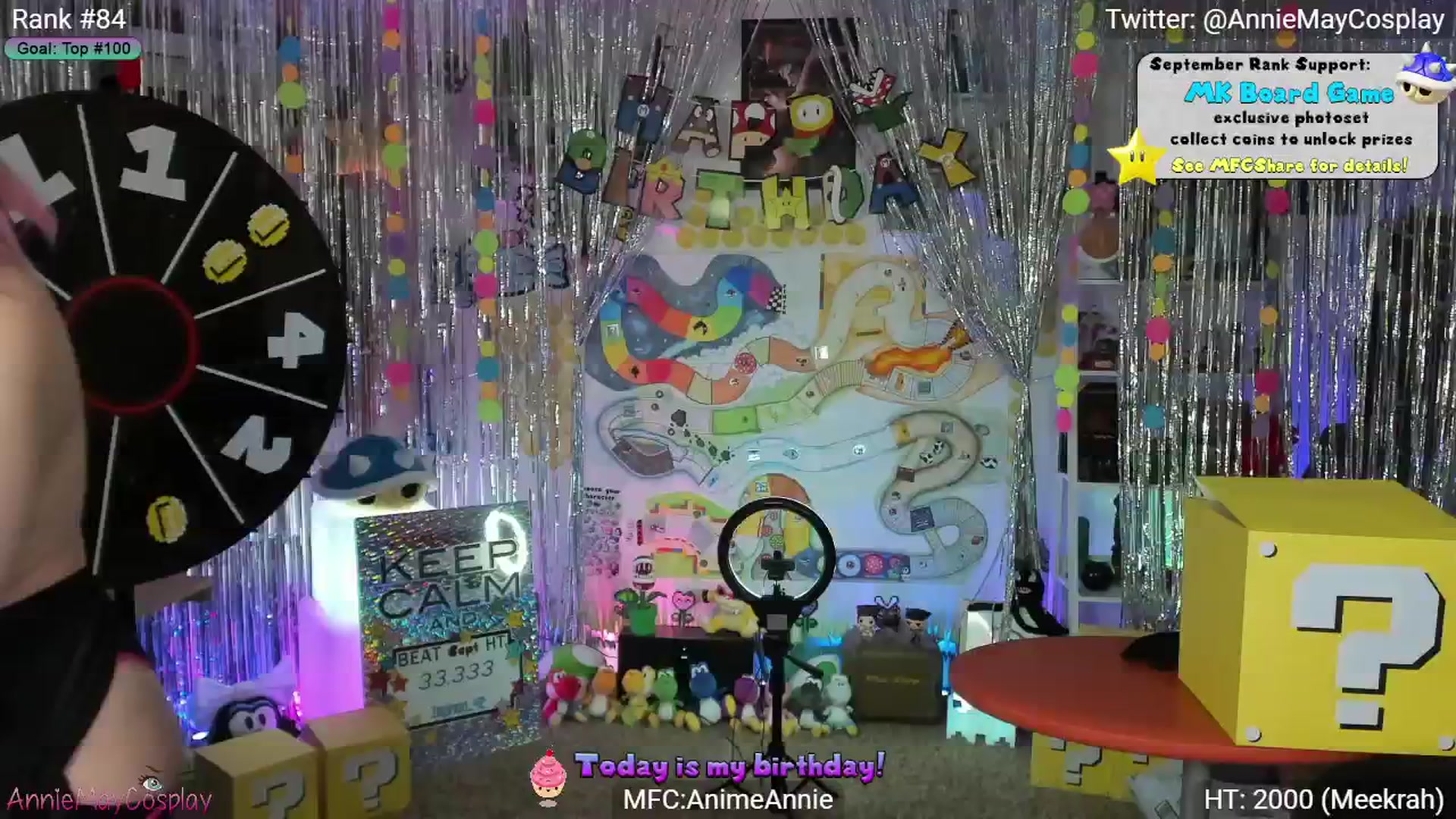 Gallery image thumbnail from AnimeAnnie's myfreecams stream on, 09/10/2024, 04:13 image 2 of 20