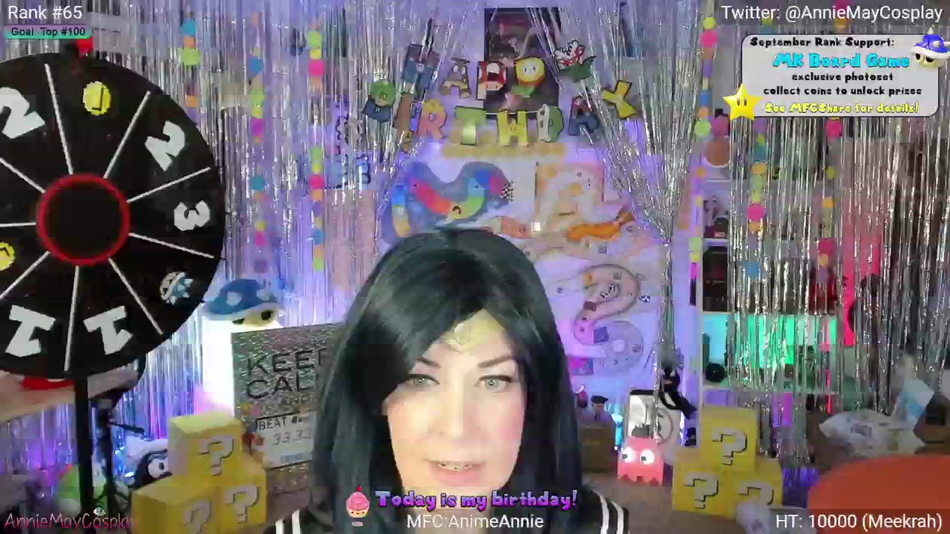 Gallery image thumbnail from AnimeAnnie's myfreecams stream on, 09/10/2024, 04:13 image 9 of 20