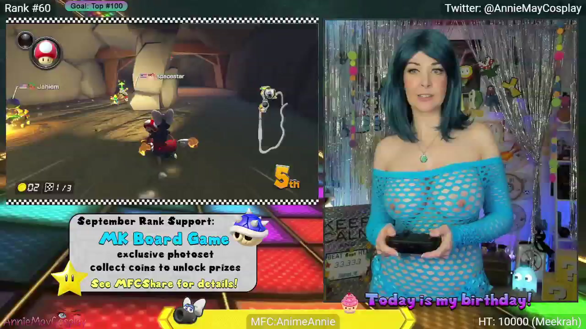 Gallery image thumbnail from AnimeAnnie's myfreecams stream on, 09/10/2024, 04:13 image 17 of 20