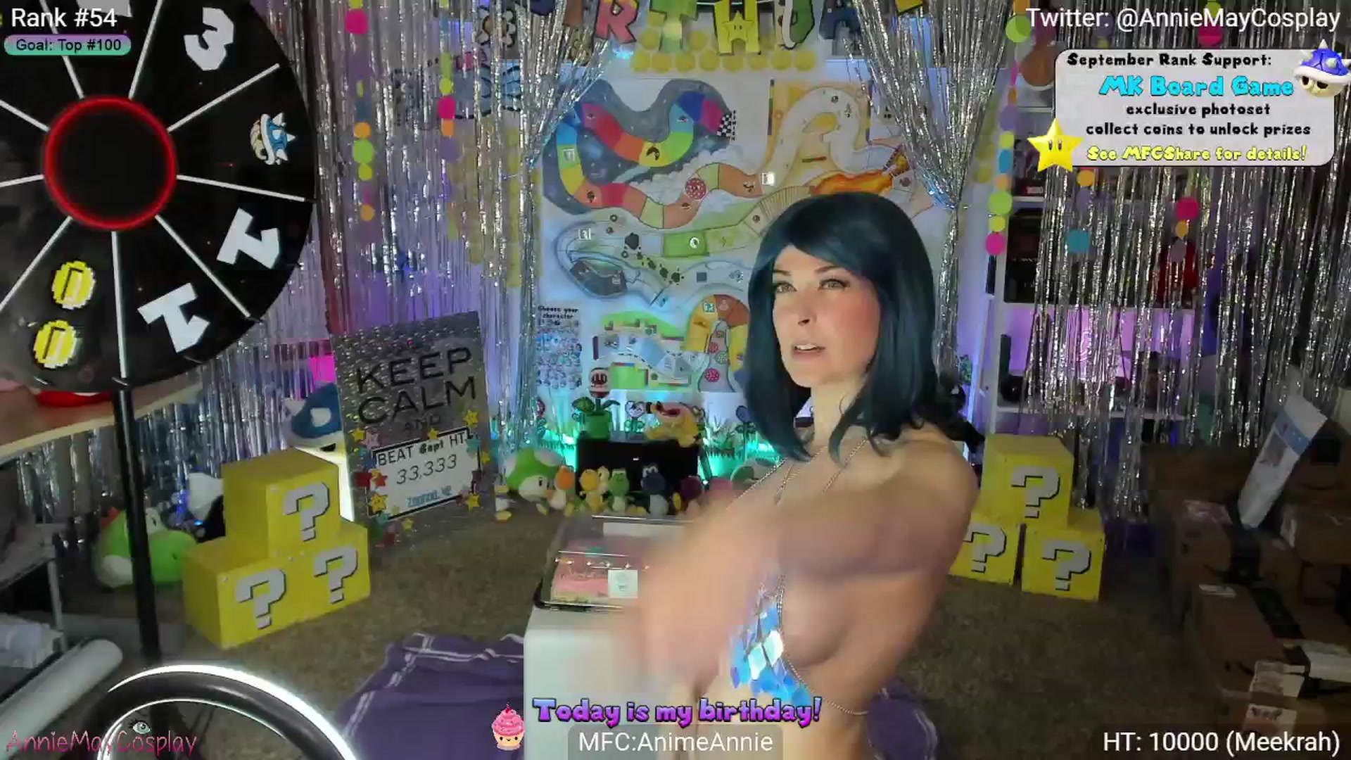 Gallery image thumbnail from AnimeAnnie's myfreecams stream on, 09/10/2024, 05:45 image 17 of 20