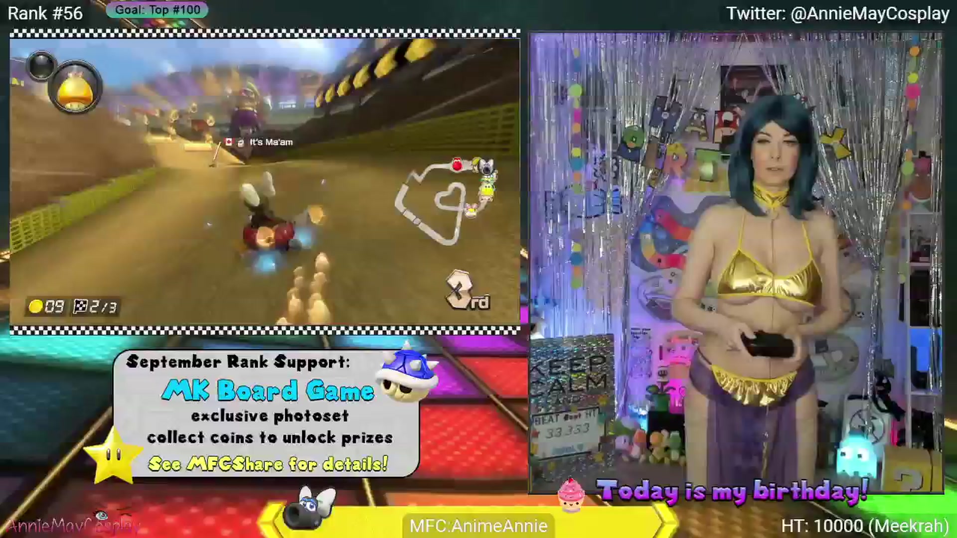 Gallery image thumbnail from AnimeAnnie's myfreecams stream on, 09/10/2024, 05:45 image 2 of 20