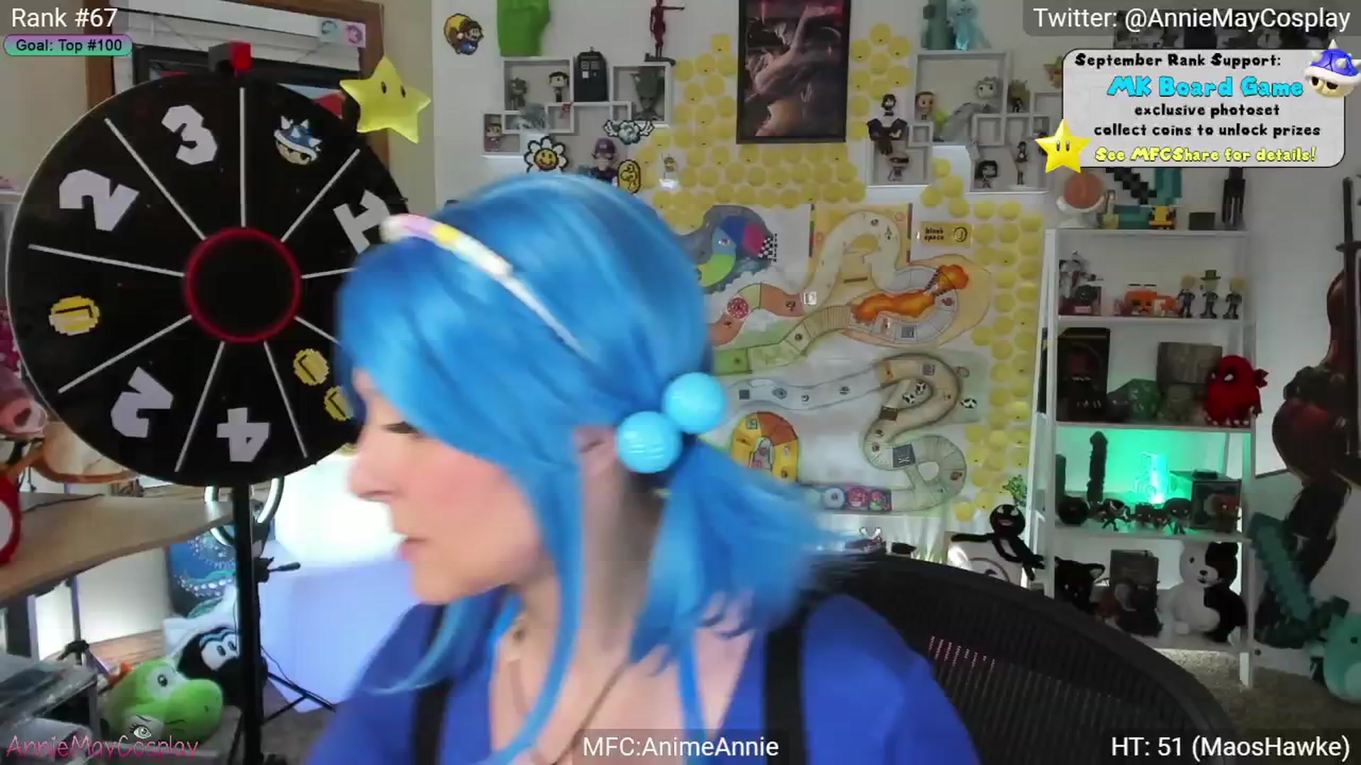 Gallery image thumbnail from AnimeAnnie's myfreecams stream on, 09/13/2024, 01:19 image 20 of 20