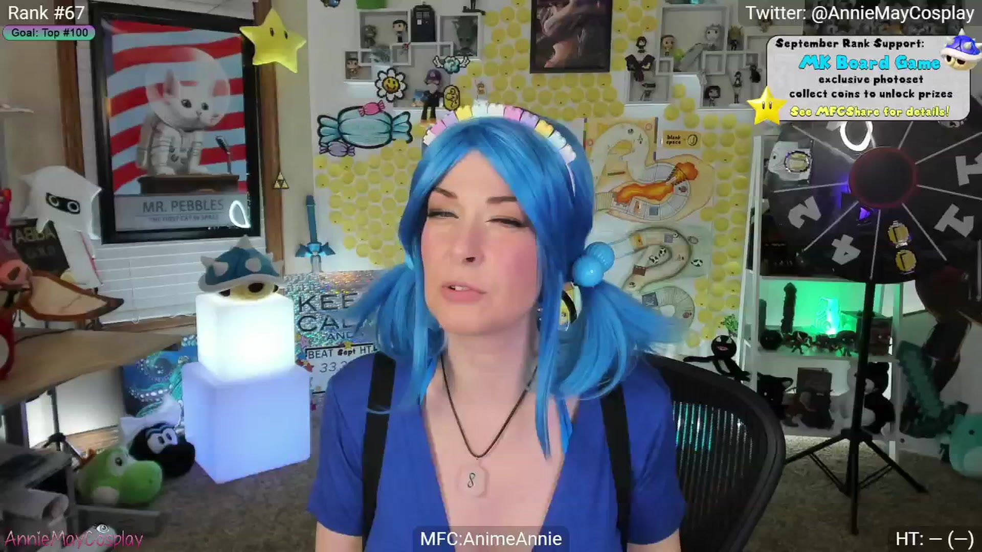 Gallery image thumbnail from AnimeAnnie's myfreecams stream on, 09/13/2024, 01:19 image 8 of 20