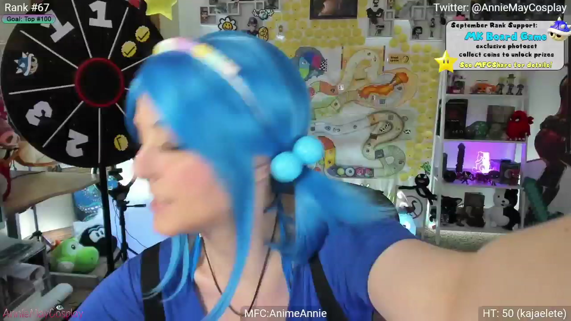 Gallery image thumbnail from AnimeAnnie's myfreecams stream on, 09/13/2024, 01:19 image 13 of 20