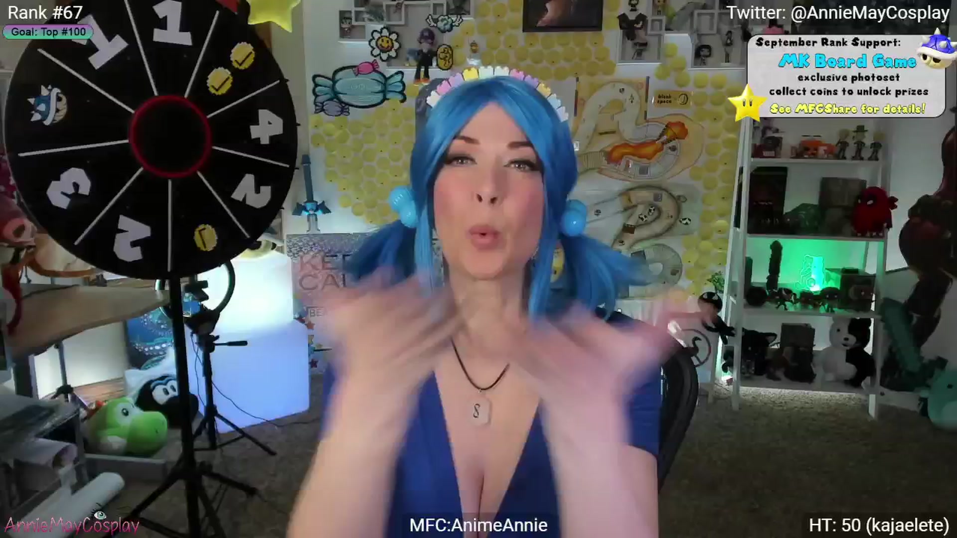 Gallery image thumbnail from AnimeAnnie's myfreecams stream on, 09/13/2024, 01:19 image 14 of 20