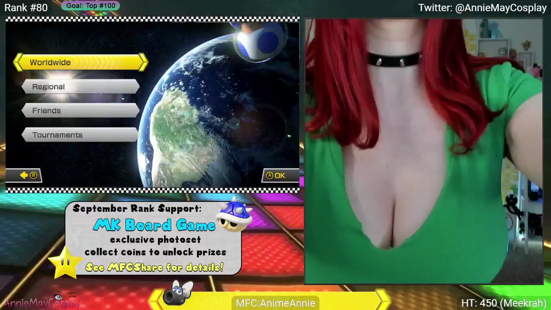 Gallery image thumbnail from AnimeAnnie's myfreecams stream on, 09/17/2024, 04:20 image 6 of 20