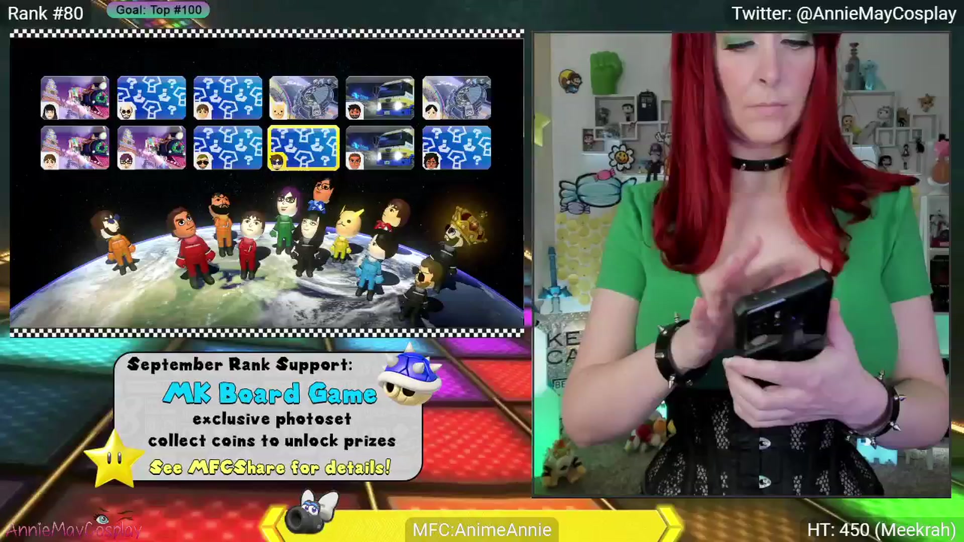 Gallery image thumbnail from AnimeAnnie's myfreecams stream on, 09/17/2024, 04:20 image 10 of 20