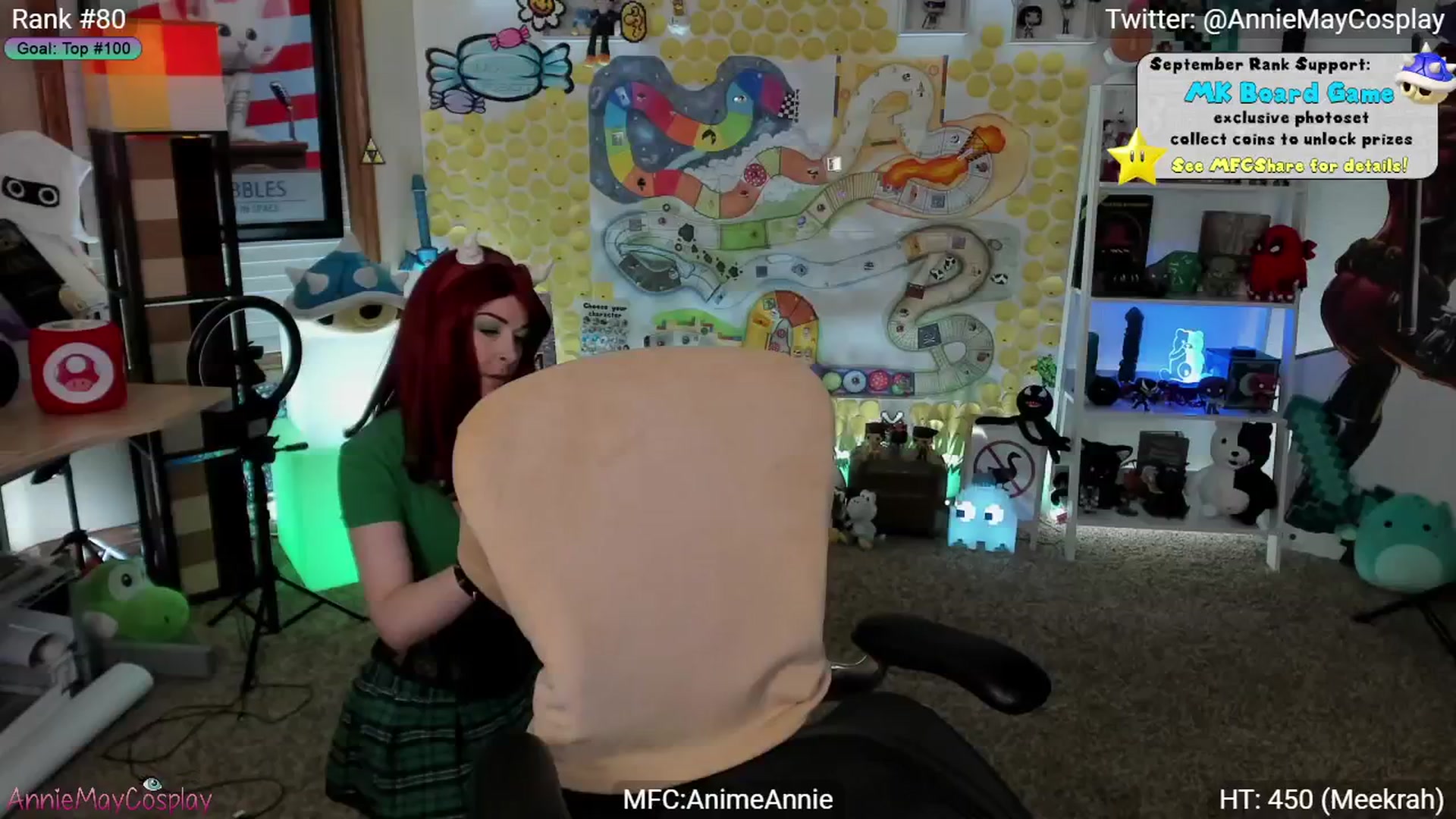 Gallery image thumbnail from AnimeAnnie's myfreecams stream on, 09/17/2024, 04:20 image 4 of 20