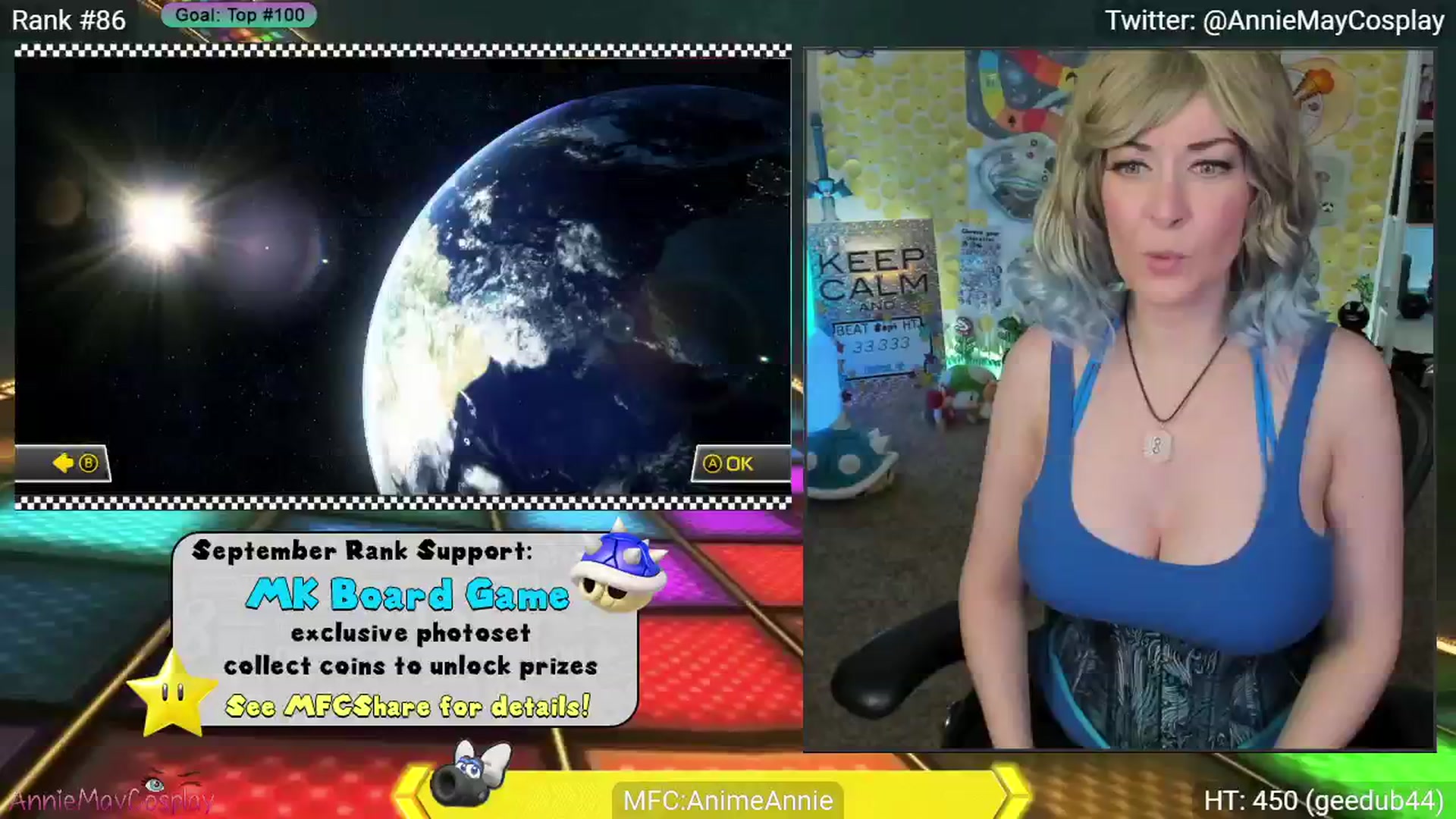 Gallery image thumbnail from AnimeAnnie's myfreecams stream on, 09/19/2024, 04:01 image 5 of 20