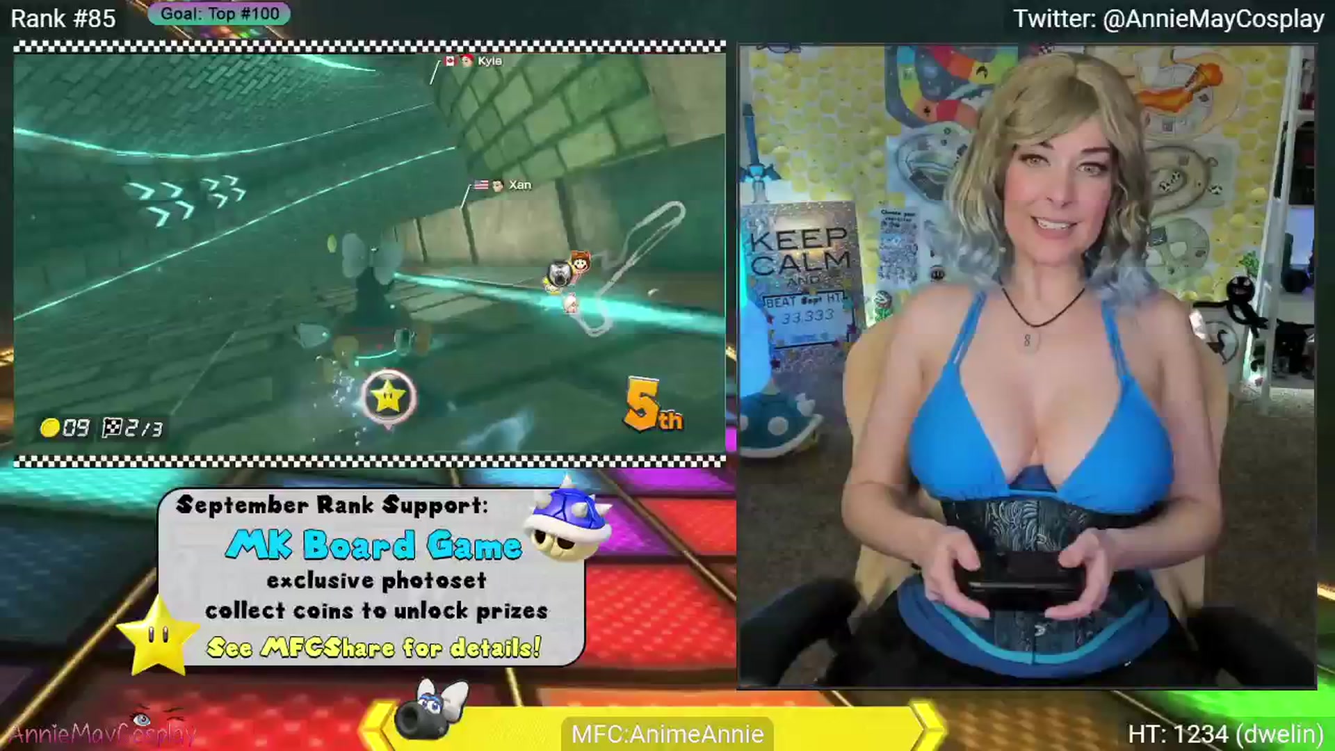 Gallery image thumbnail from AnimeAnnie's myfreecams stream on, 09/19/2024, 04:01 image 9 of 20