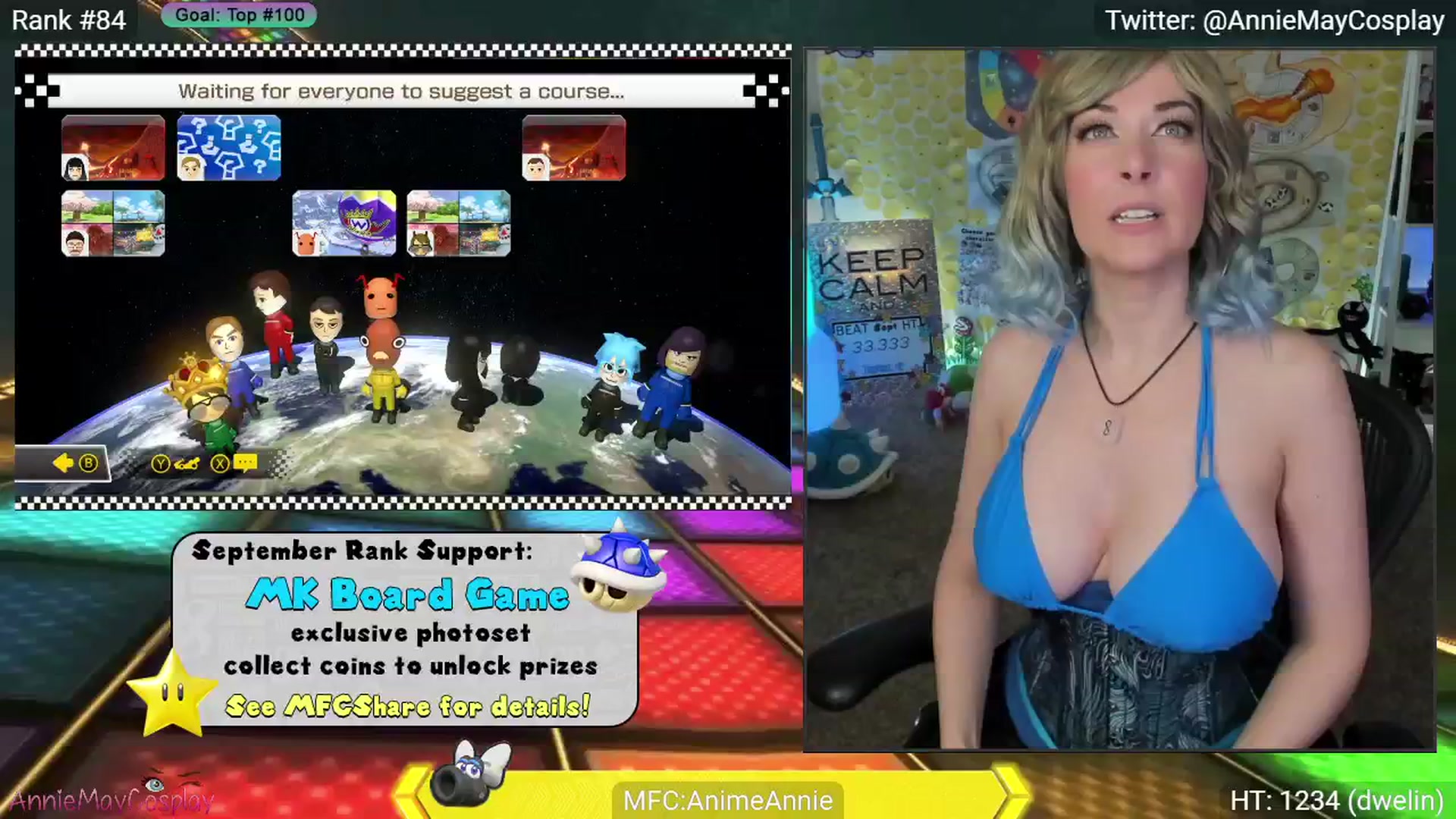 Gallery image thumbnail from AnimeAnnie's myfreecams stream on, 09/19/2024, 04:01 image 7 of 20