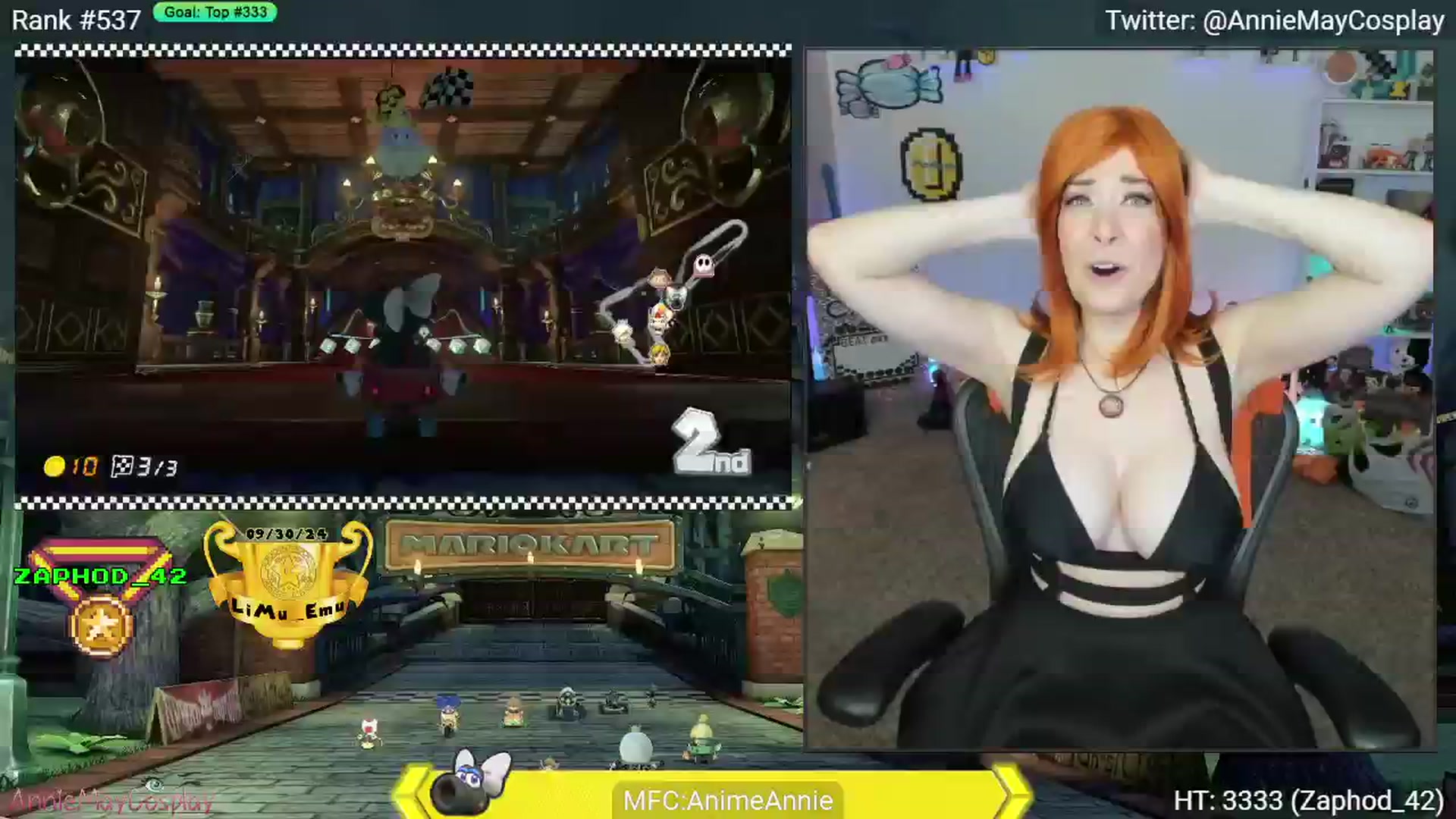 Gallery image thumbnail from AnimeAnnie's myfreecams stream on, 10/03/2024, 03:24 image 7 of 20