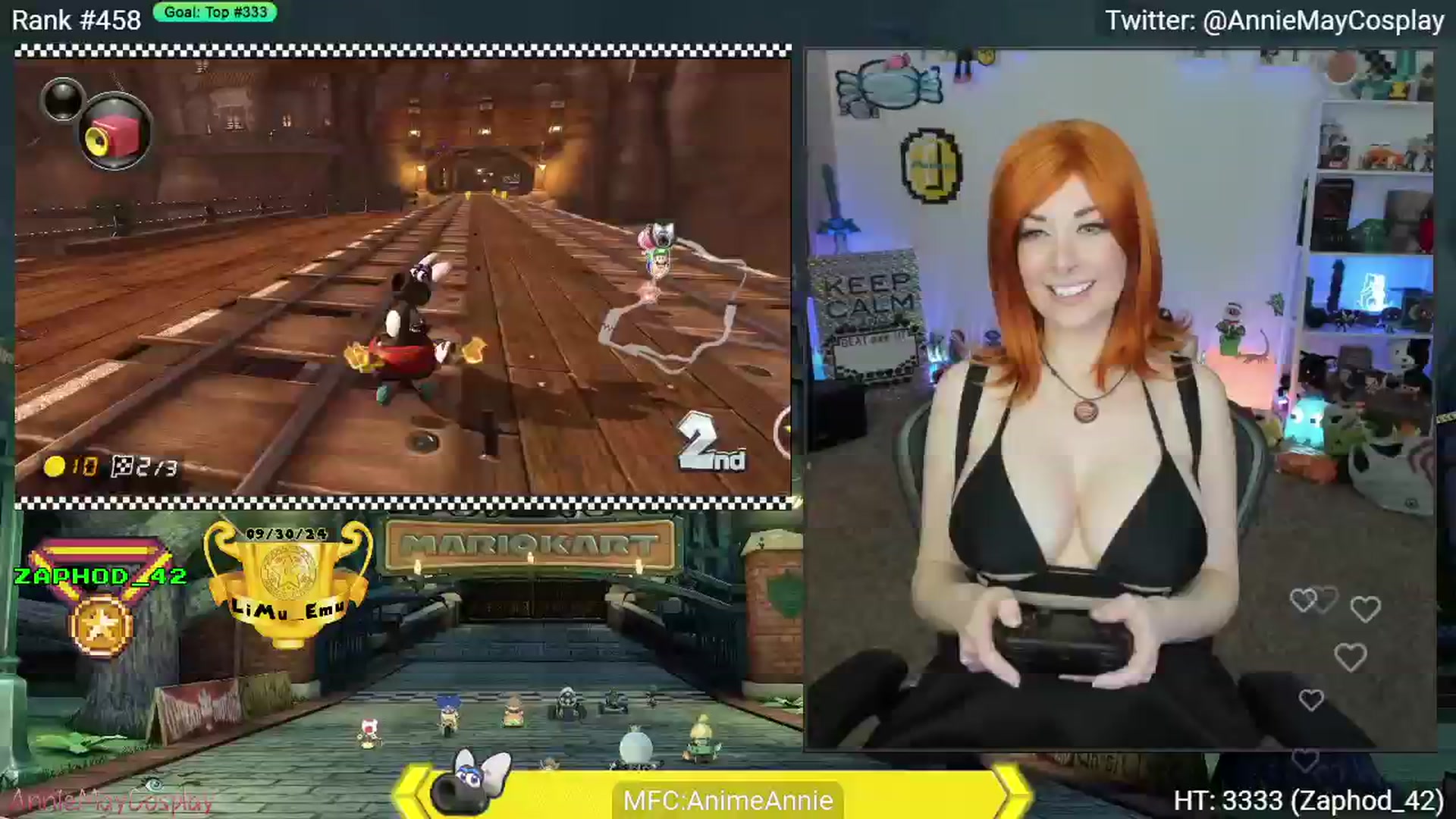 Gallery image thumbnail from AnimeAnnie's myfreecams stream on, 10/03/2024, 03:24 image 20 of 20