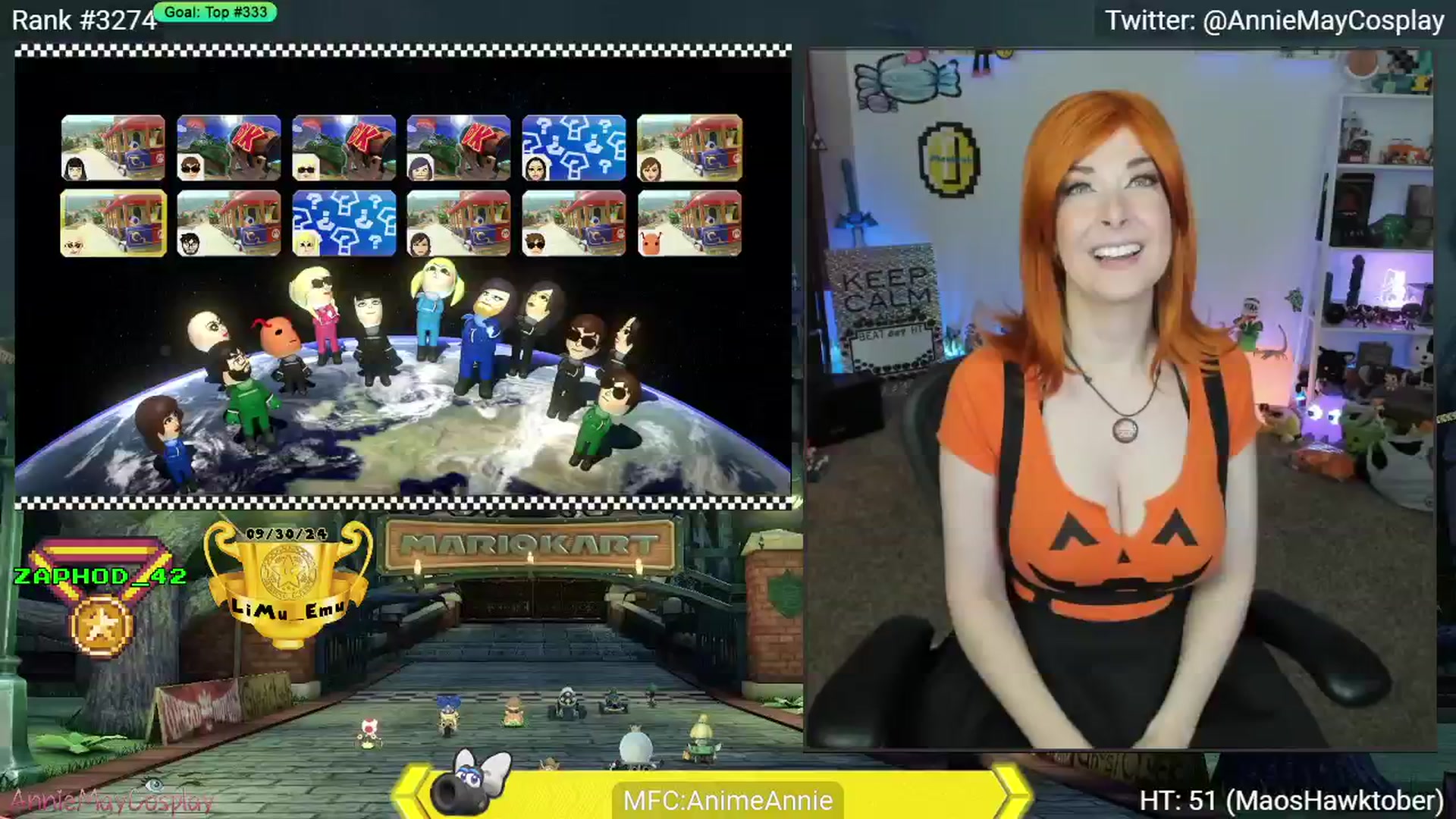 Gallery image thumbnail from AnimeAnnie's myfreecams stream on, 10/03/2024, 03:24 image 1 of 20