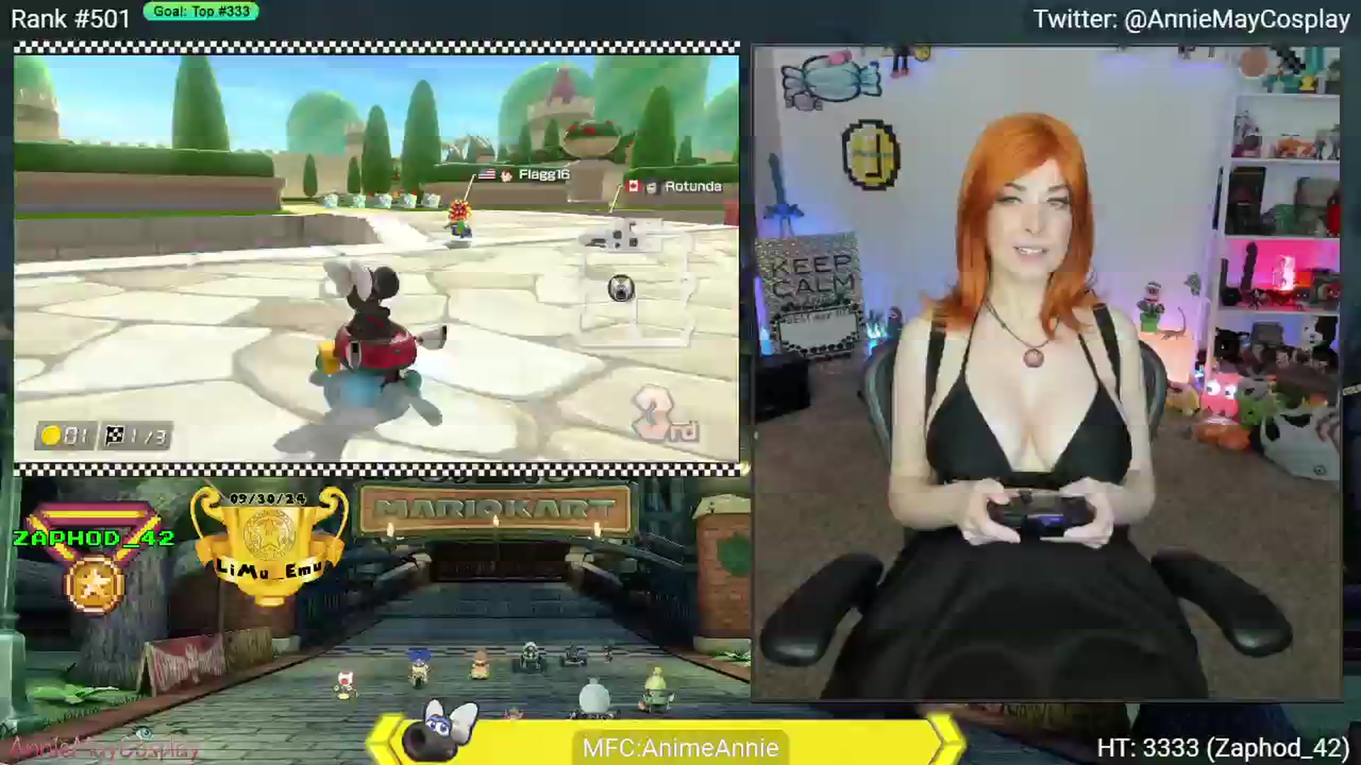 Gallery image thumbnail from AnimeAnnie's myfreecams stream on, 10/03/2024, 03:24 image 11 of 20