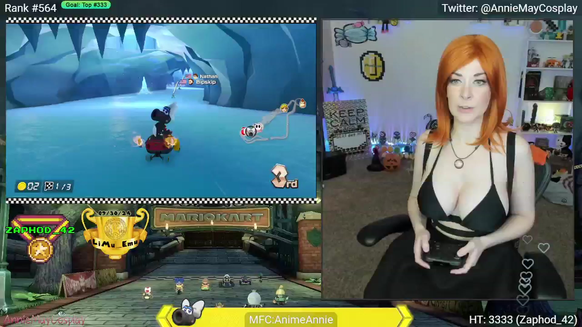 Gallery image thumbnail from AnimeAnnie's myfreecams stream on, 10/03/2024, 03:24 image 6 of 20