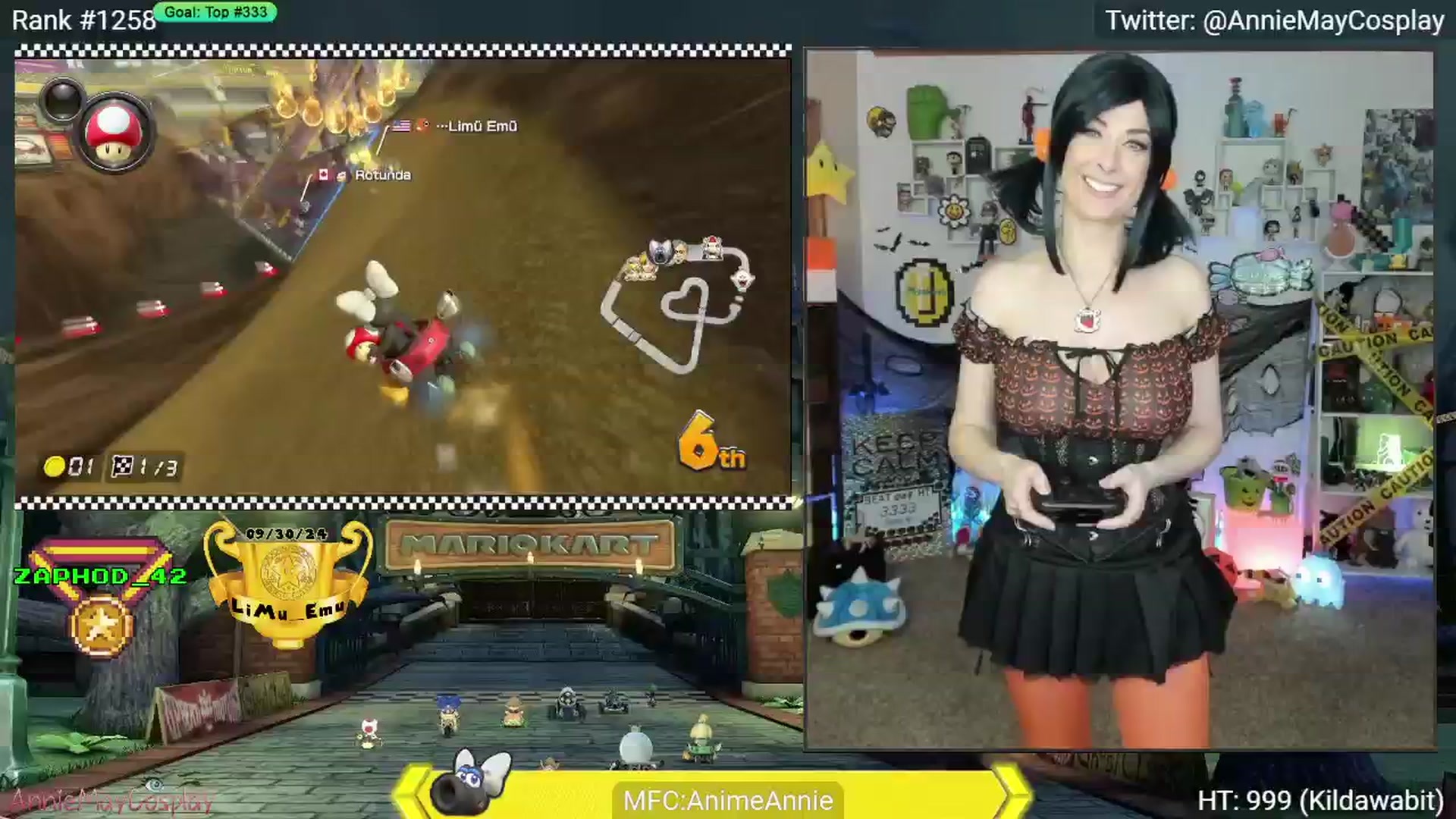 Gallery image thumbnail from AnimeAnnie's myfreecams stream on, 10/15/2024, 04:39 image 9 of 20