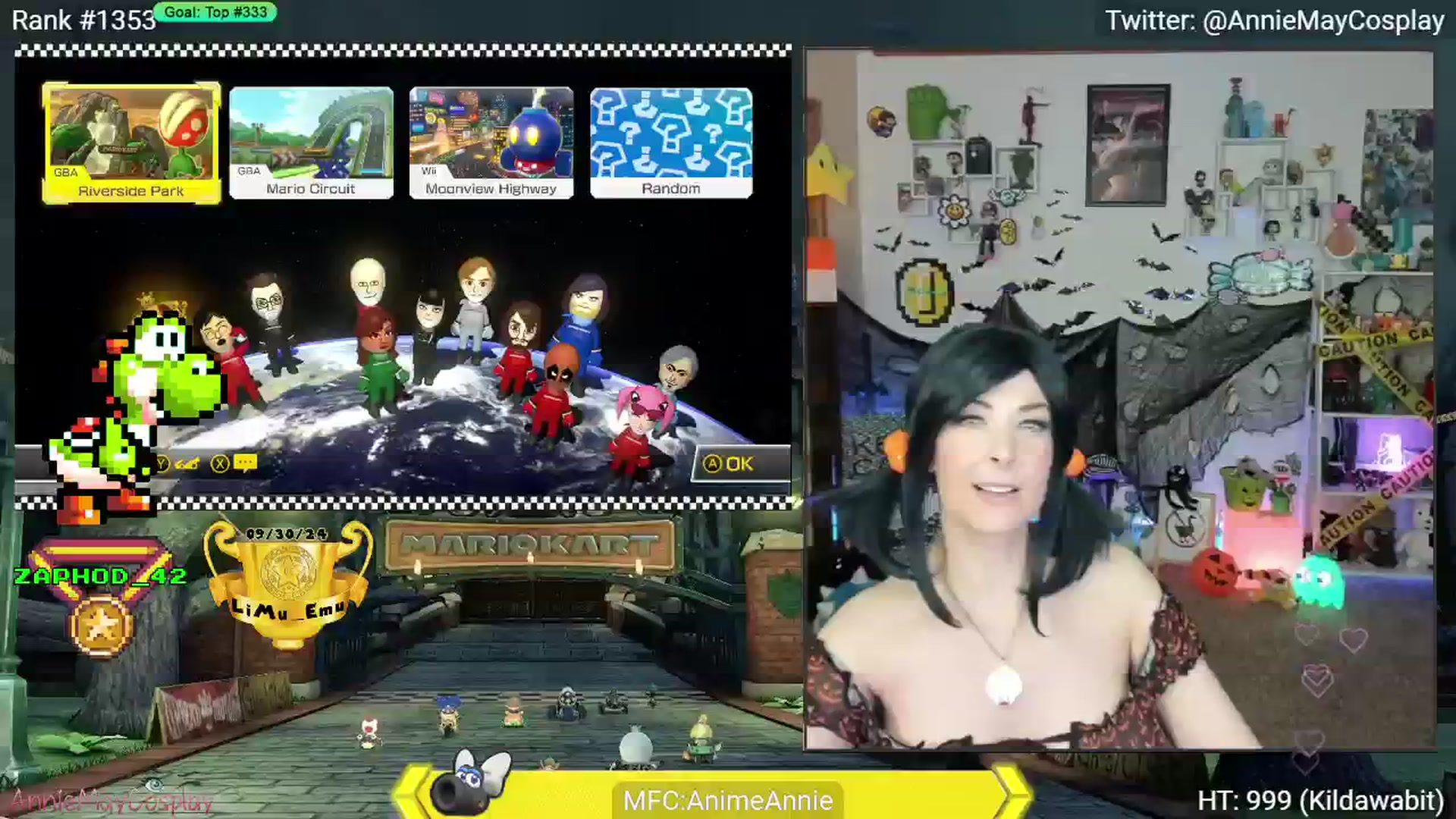Gallery image thumbnail from AnimeAnnie's myfreecams stream on, 10/15/2024, 04:39 image 6 of 20