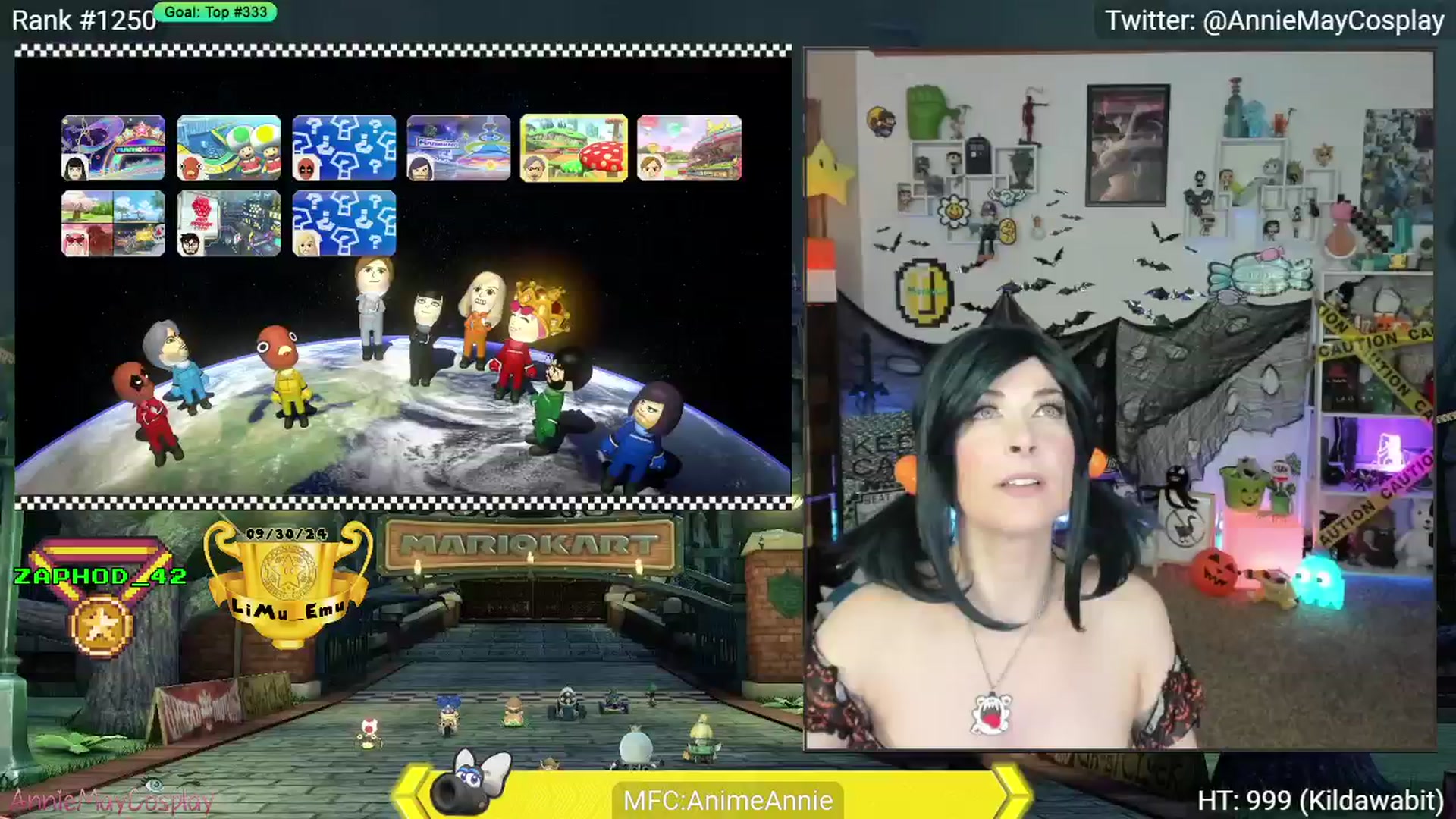 Gallery image thumbnail from AnimeAnnie's myfreecams stream on, 10/15/2024, 04:39 image 10 of 20