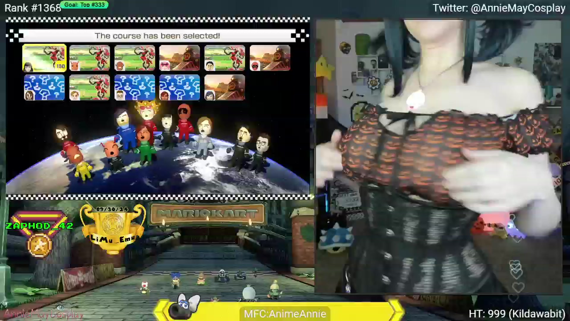 Gallery image thumbnail from AnimeAnnie's myfreecams stream on, 10/15/2024, 04:39 image 4 of 20