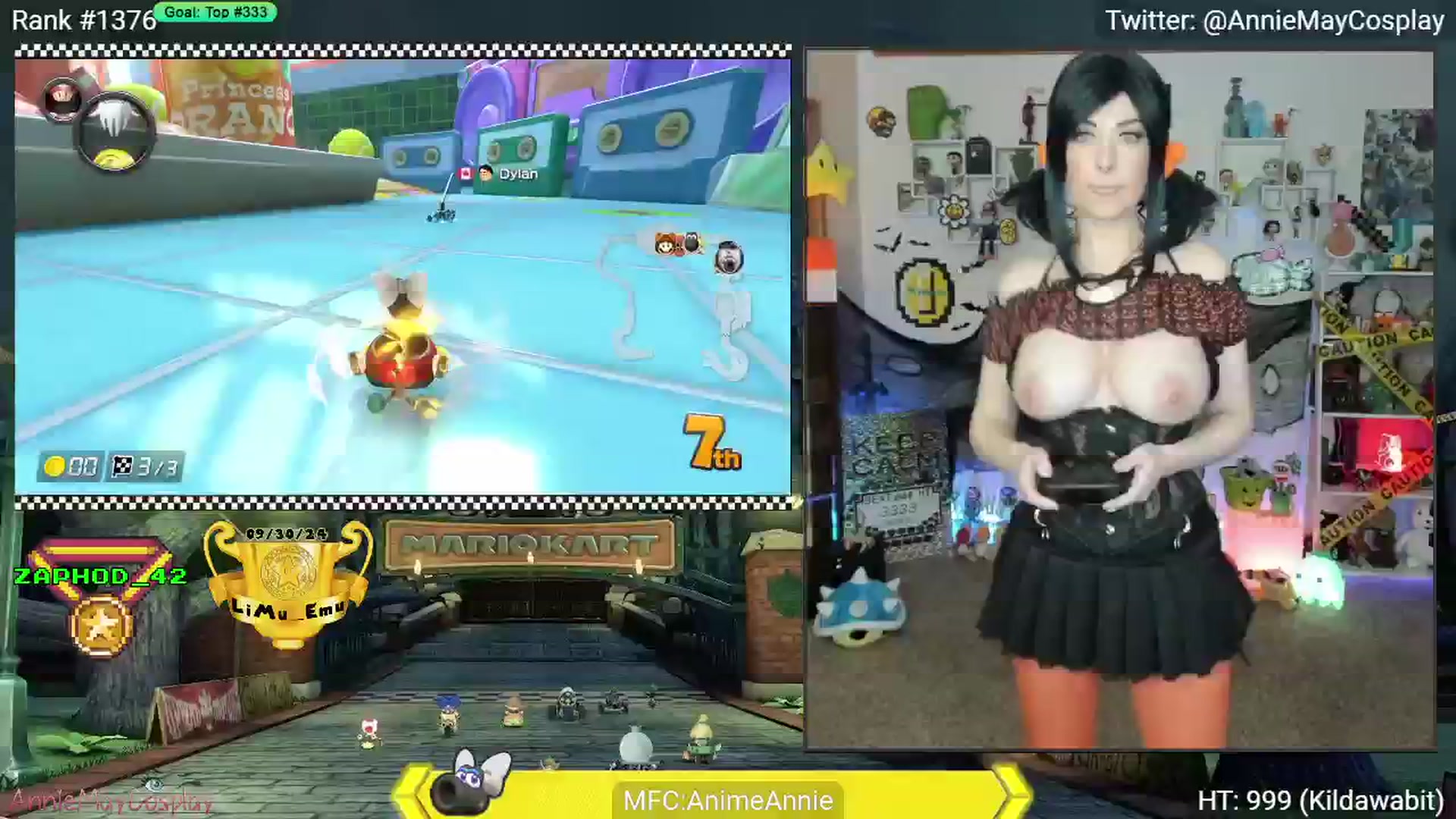 Gallery image thumbnail from AnimeAnnie's myfreecams stream on, 10/15/2024, 04:39 image 3 of 20