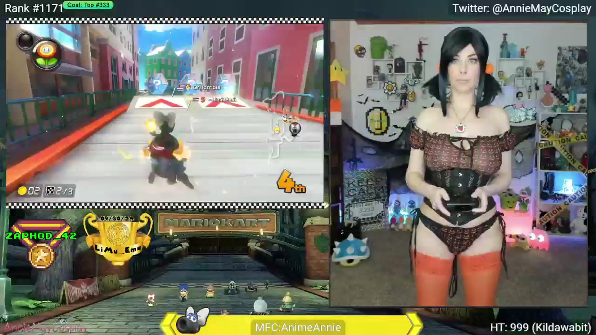 Gallery image thumbnail from AnimeAnnie's myfreecams stream on, 10/15/2024, 04:39 image 20 of 20