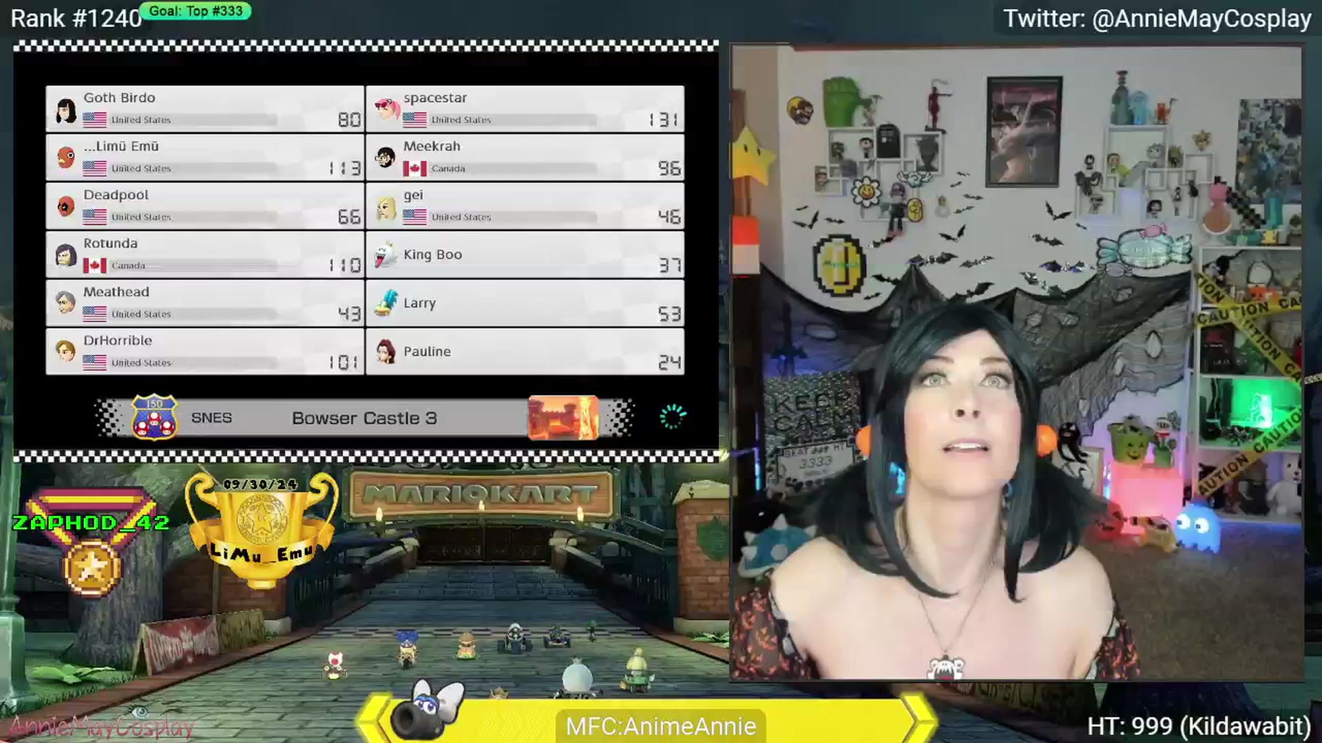 Gallery image thumbnail from AnimeAnnie's myfreecams stream on, 10/15/2024, 04:39 image 13 of 20