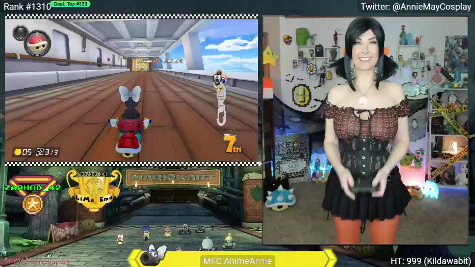 Gallery image thumbnail from AnimeAnnie's myfreecams stream on, 10/15/2024, 04:39 image 7 of 20