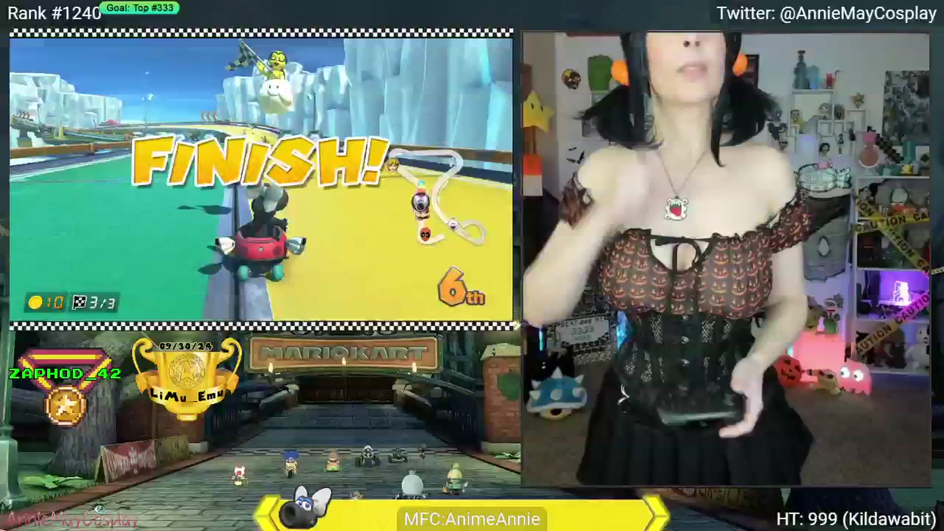 Gallery image thumbnail from AnimeAnnie's myfreecams stream on, 10/15/2024, 04:39 image 12 of 20