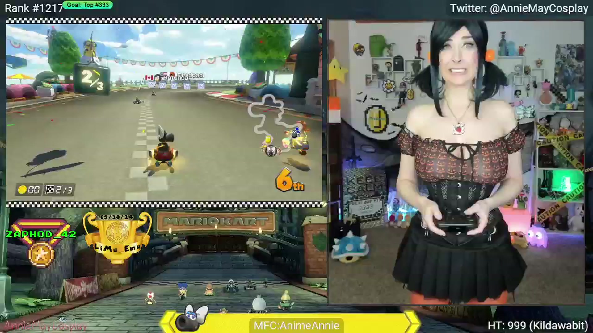 Gallery image thumbnail from AnimeAnnie's myfreecams stream on, 10/15/2024, 04:39 image 17 of 20