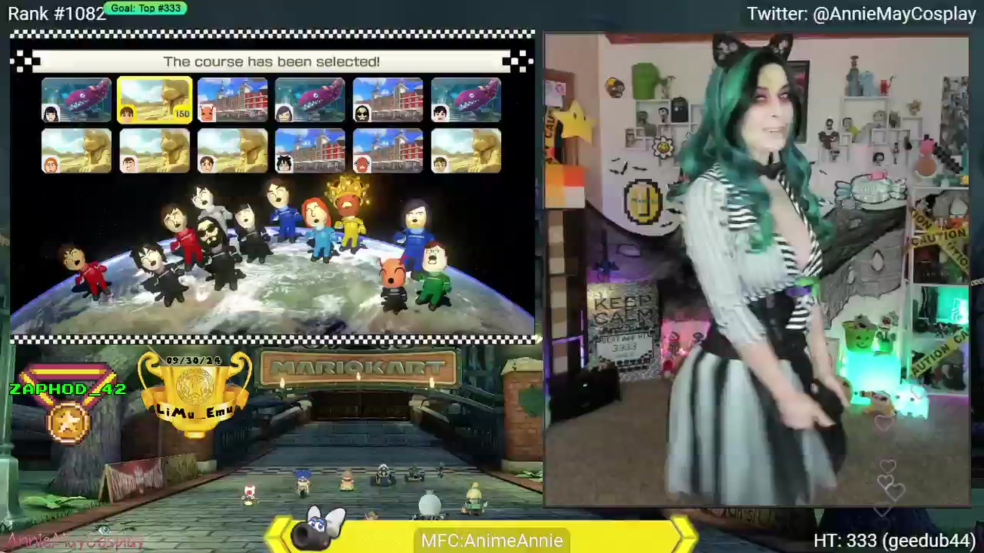 Gallery image thumbnail from AnimeAnnie's myfreecams stream on, 10/27/2024, 02:32 image 8 of 20
