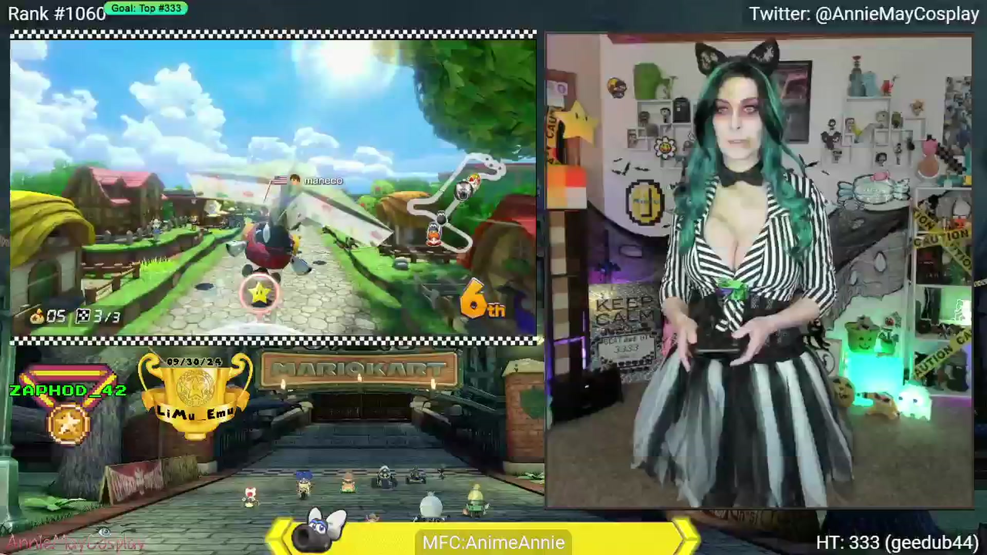 Gallery image thumbnail from AnimeAnnie's myfreecams stream on, 10/27/2024, 02:32 image 9 of 20