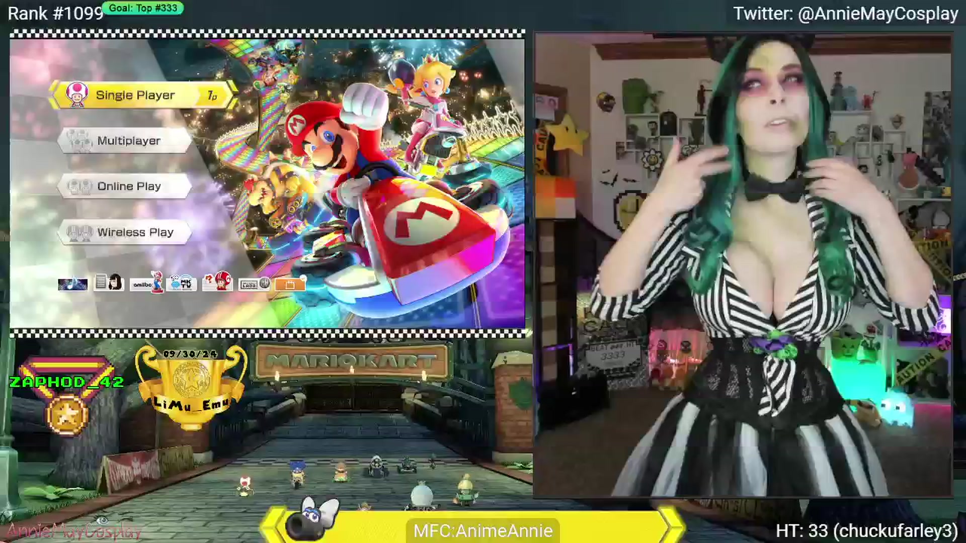 Gallery image thumbnail from AnimeAnnie's myfreecams stream on, 10/27/2024, 02:32 image 4 of 20